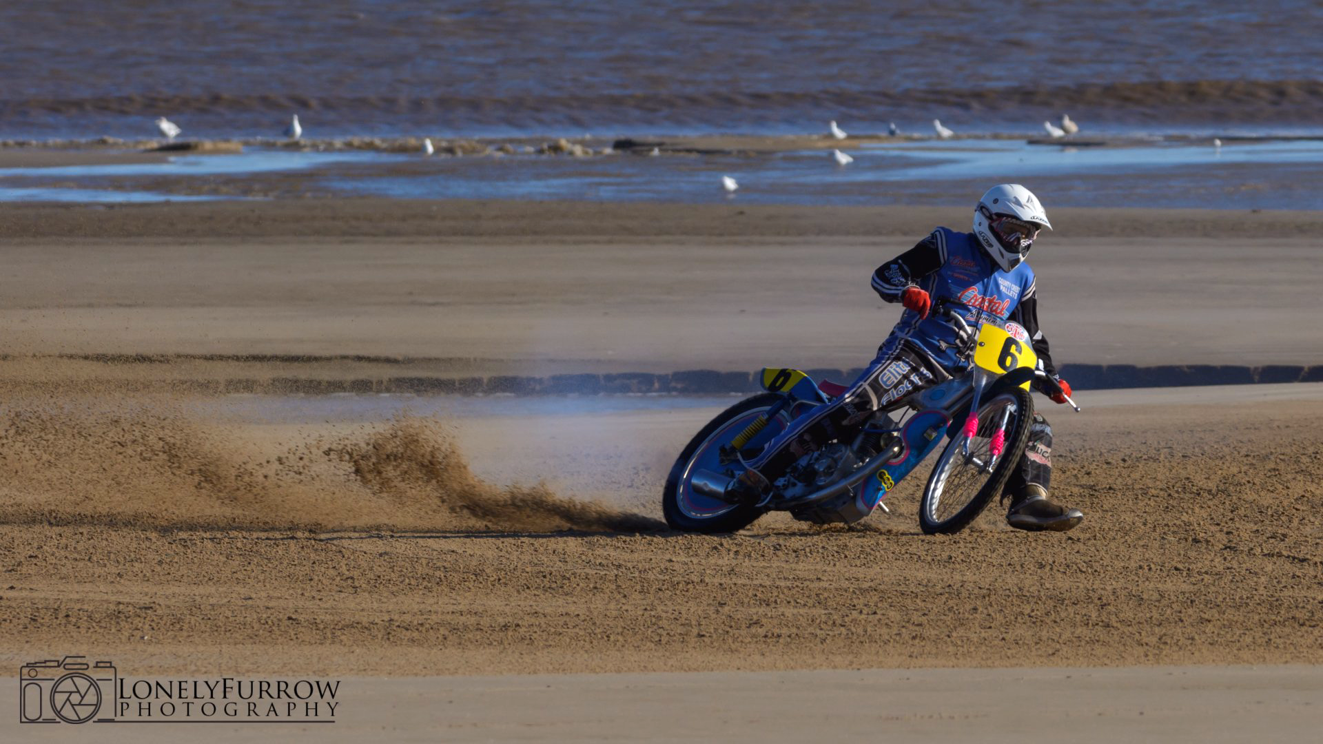 Mablethorpe beach racing