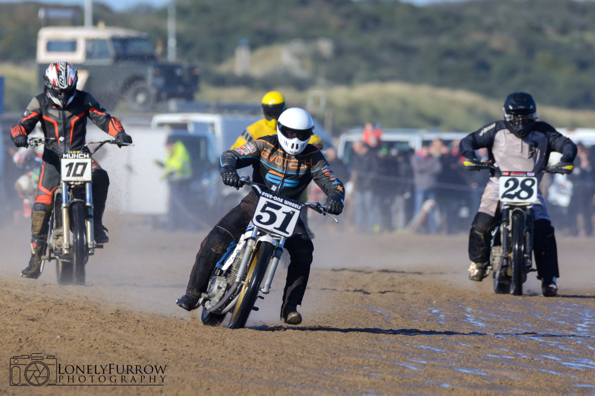 Mablethorpe beach racing