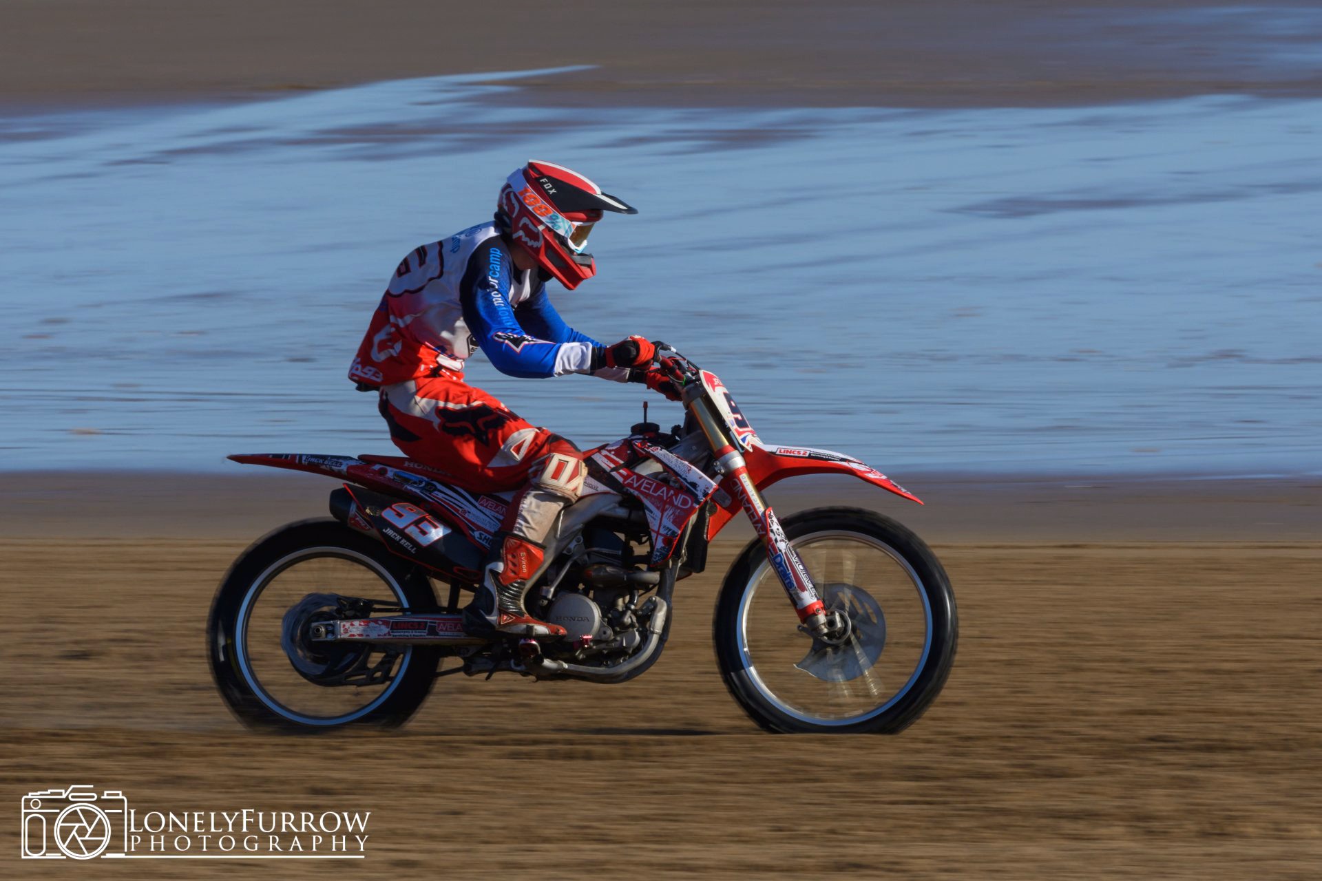 Mablethorpe beach racing