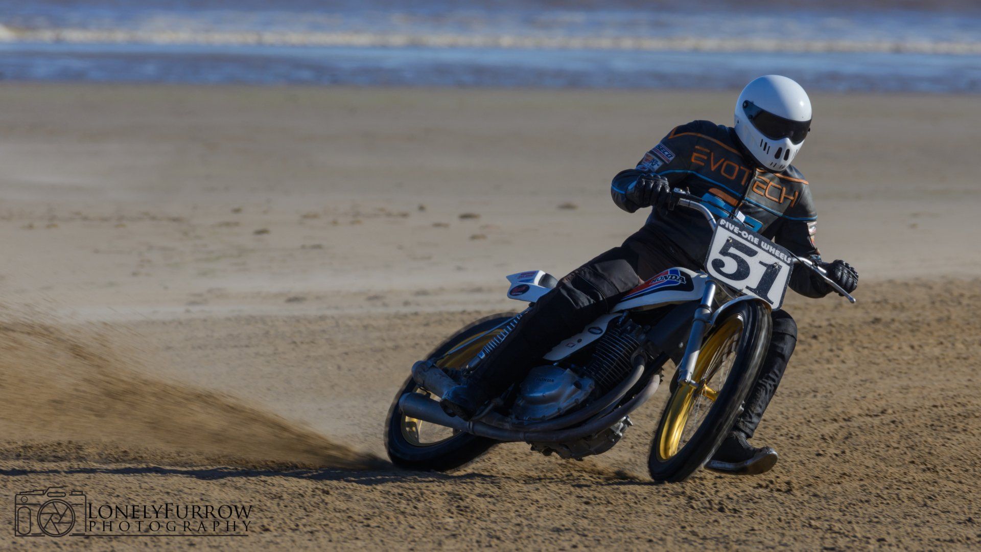 Mablethorpe beach racing