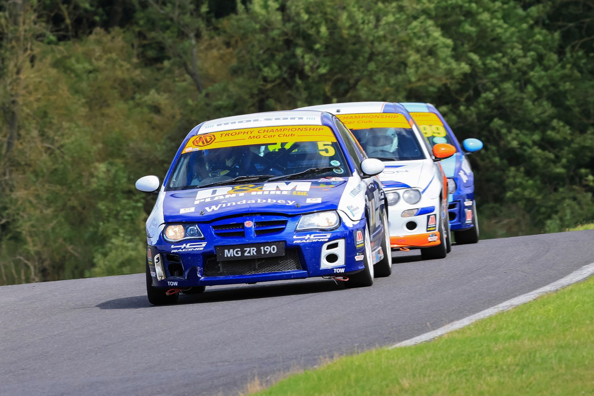 MG Car Club championships at Cadwell Park
