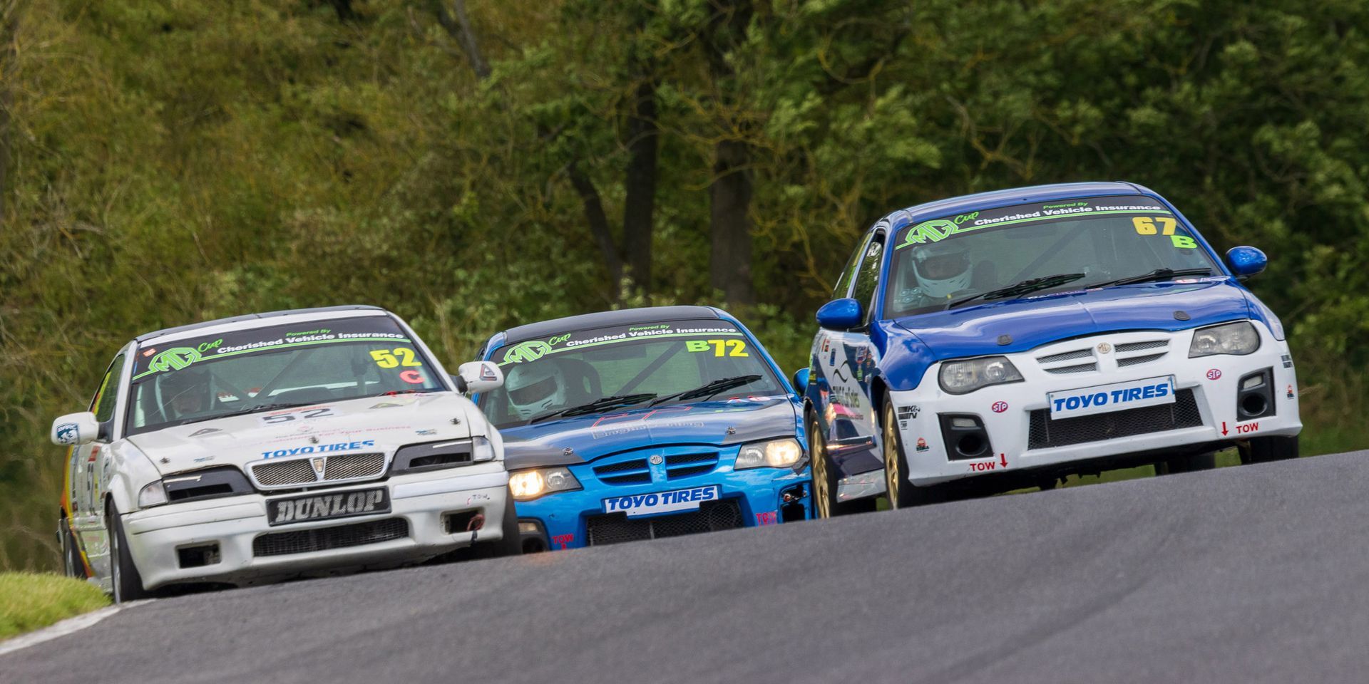 MG Car Club championships at Cadwell Park
