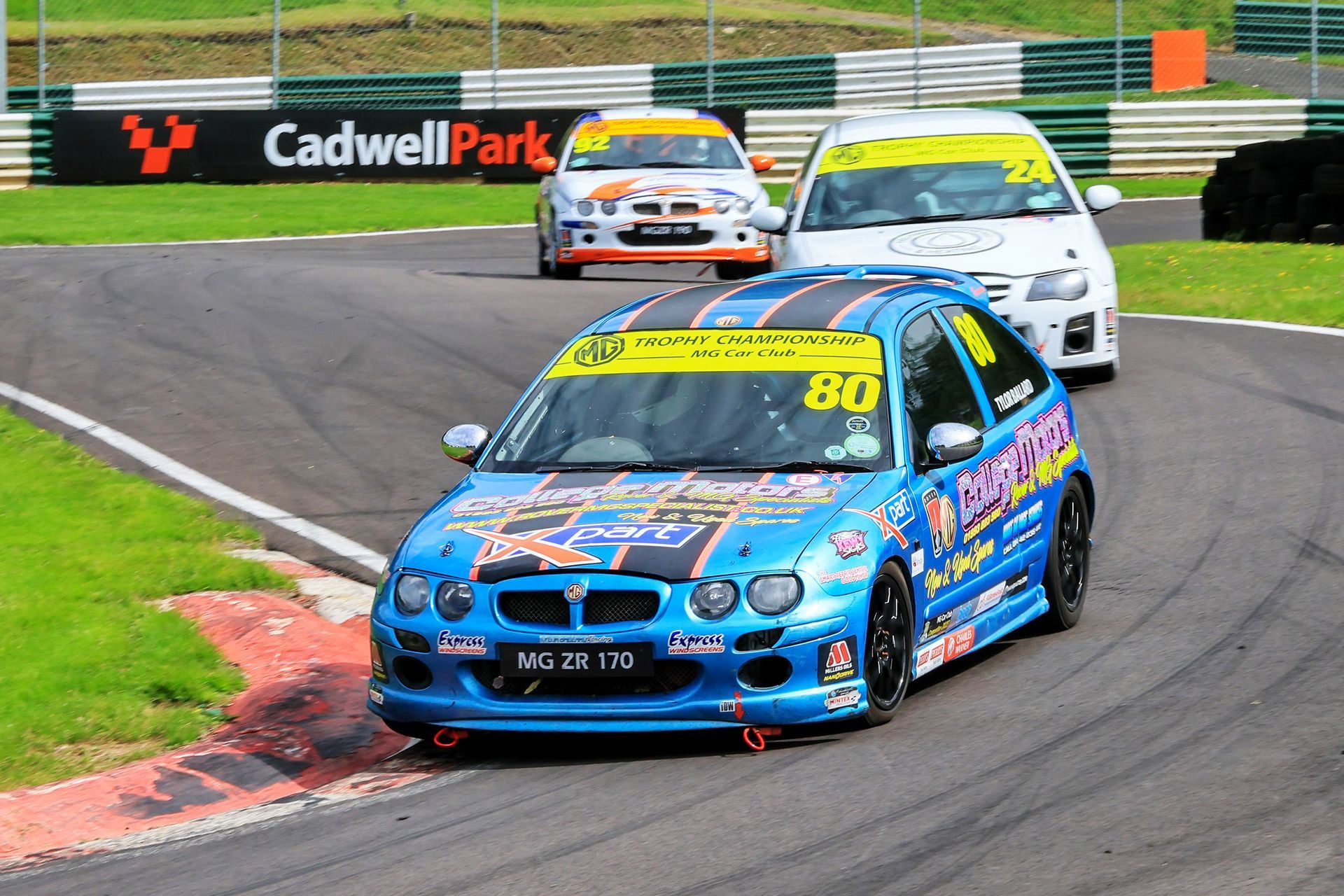 MG Car Club championships at Cadwell Park