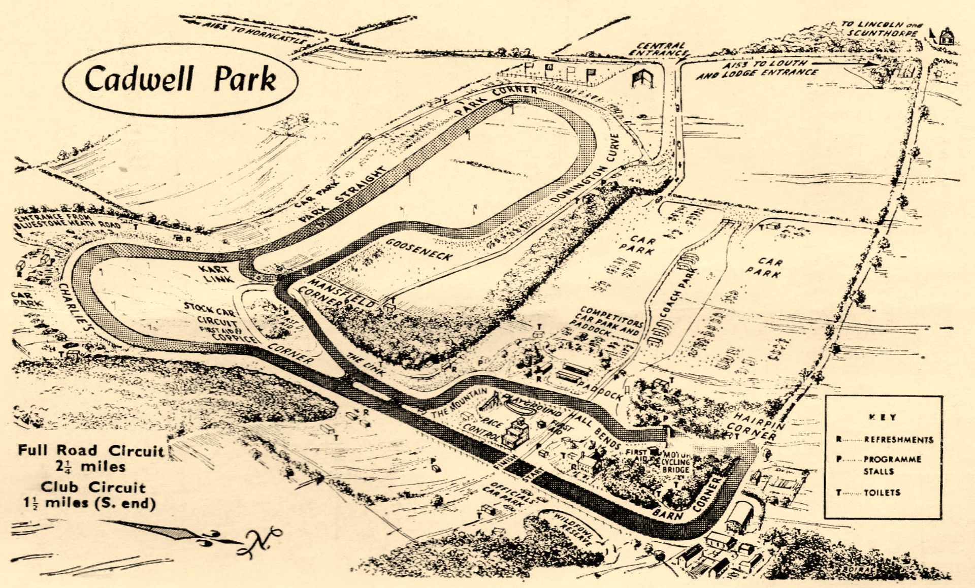Cadwell Park 1970