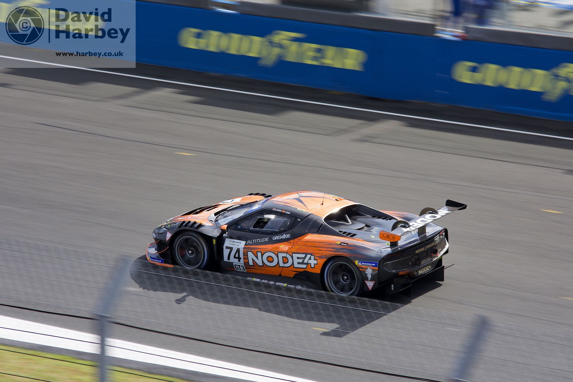 Andrew Gilbert at the 2024 Le Mans 24 Hours
