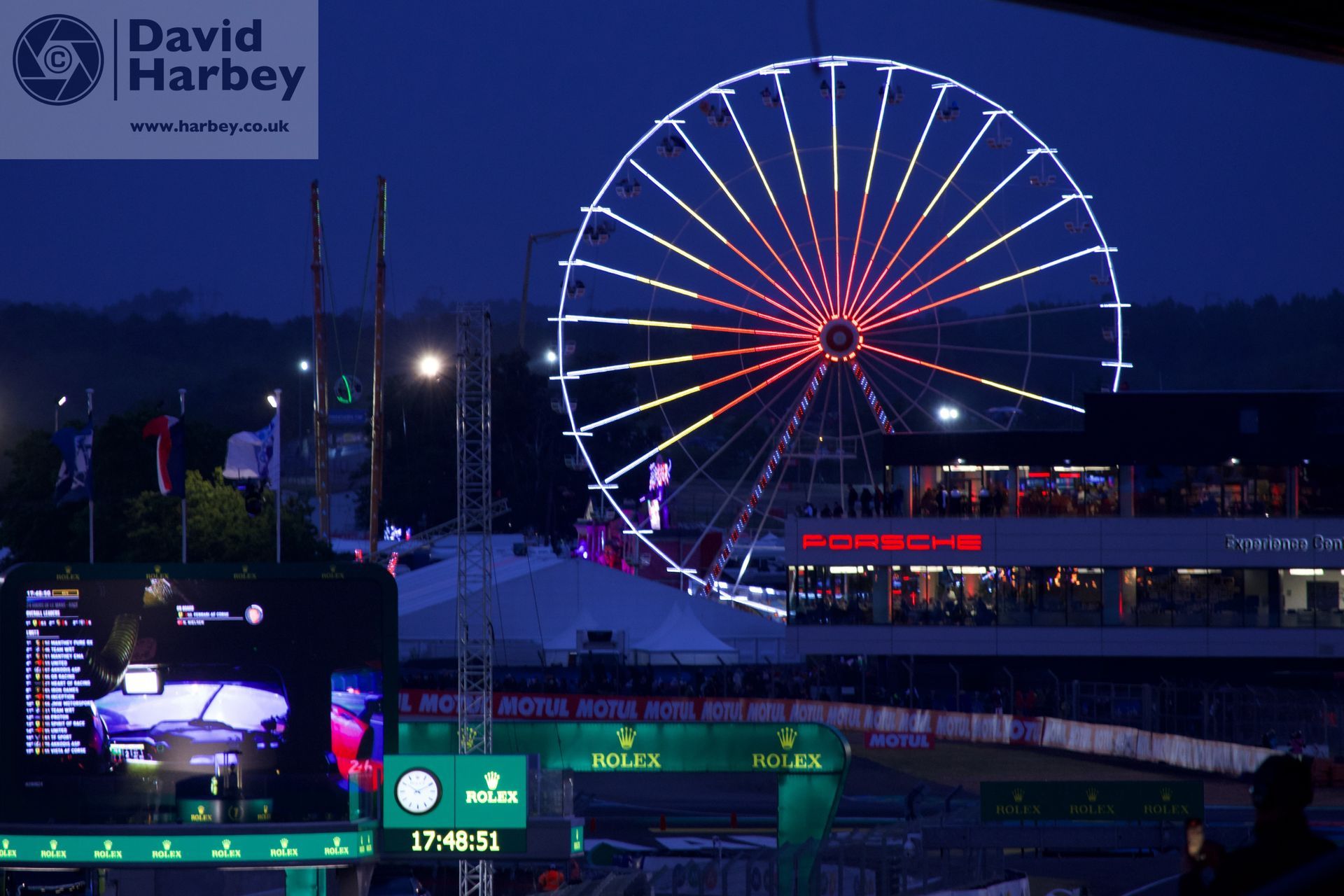 Photographing the 2024 Le Mans 24 Hours with a kit camera and lens at night