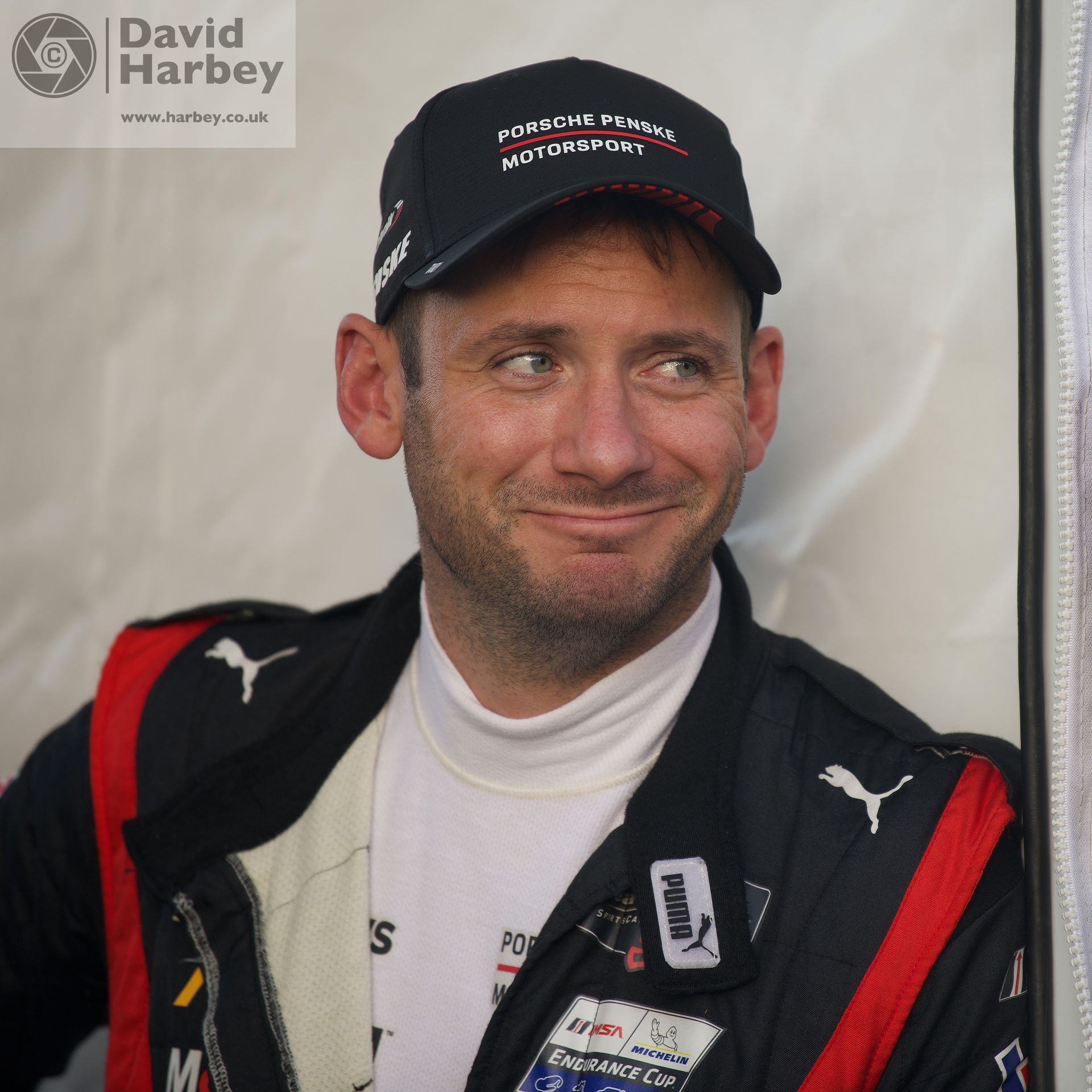 In the pits for IMSA qualifying Road Atlanta