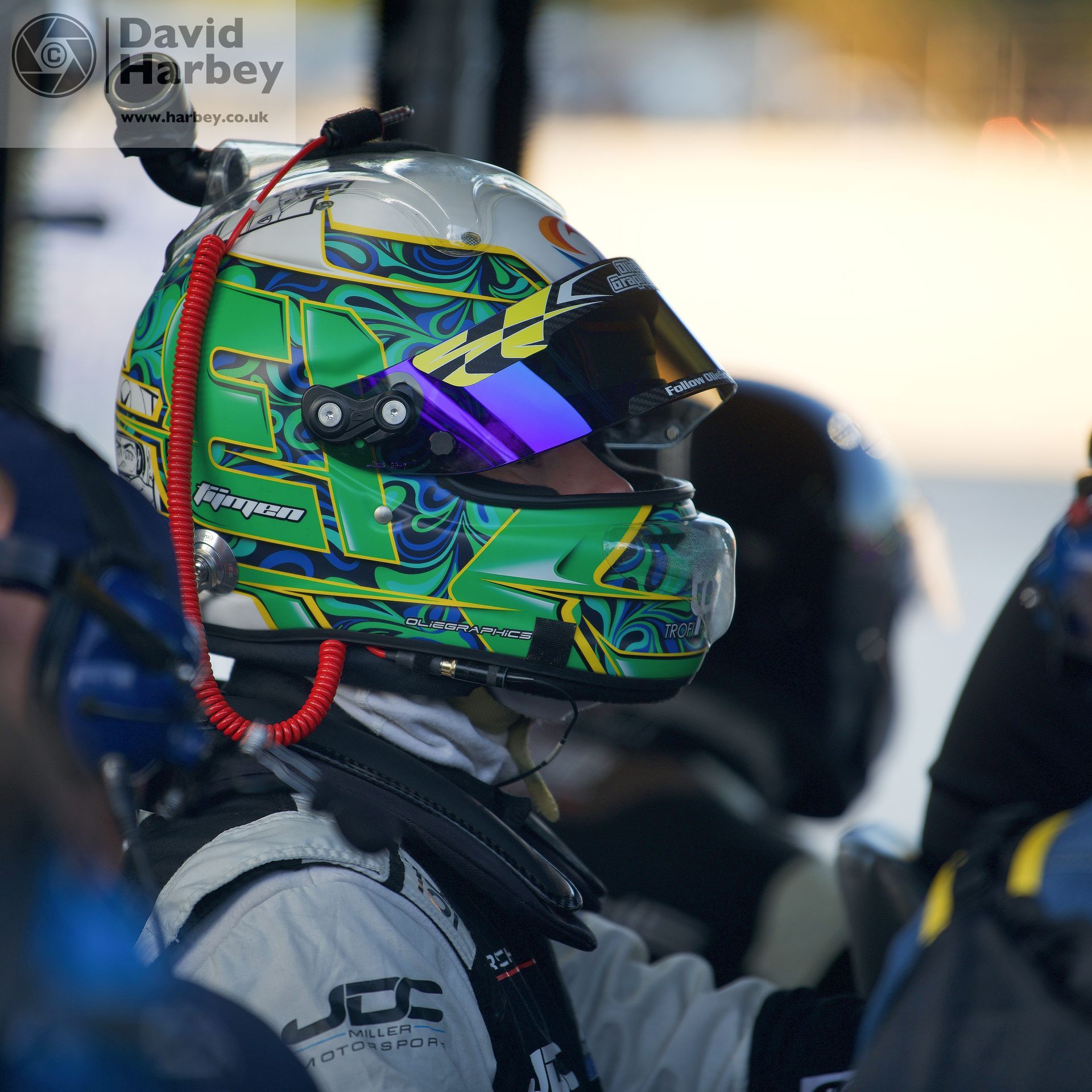 In the pits for IMSA qualifying Road Atlanta