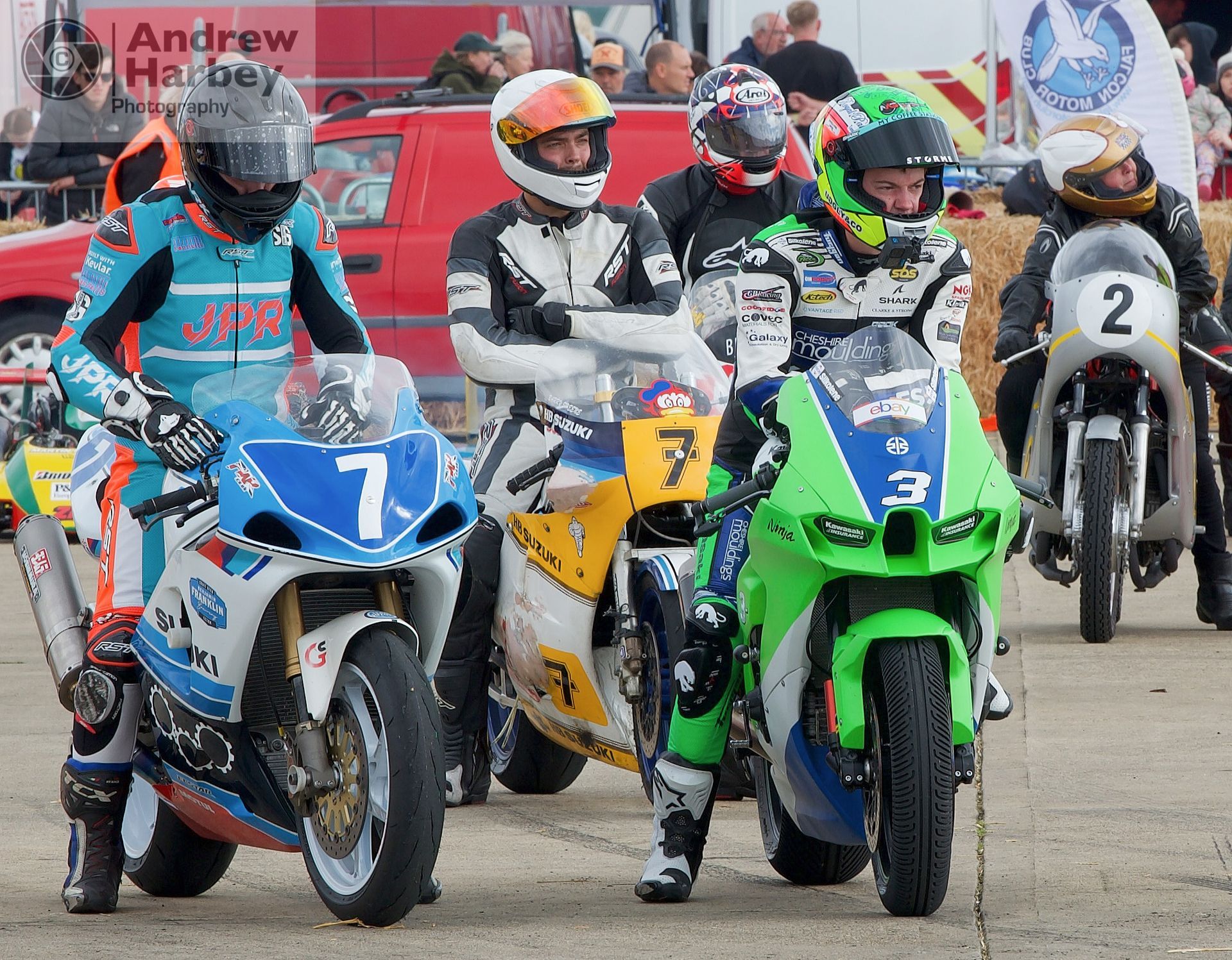 Max Cook at the Sywell Classic car show Pistons and Props