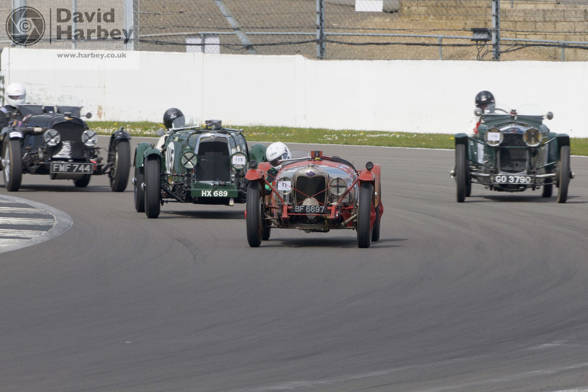 The Vintage Sports-Car Club (VSCC) Spring Start at Silverstone