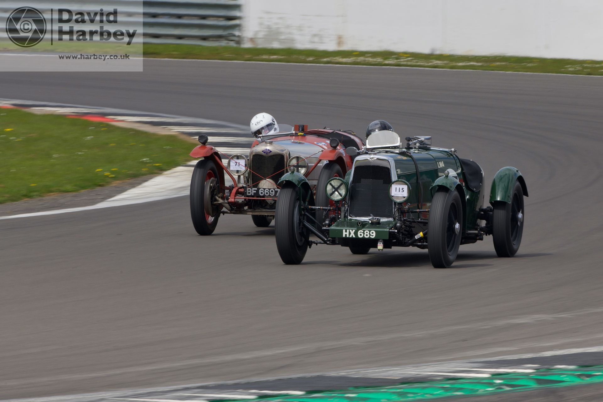 The Vintage Sports-Car Club (VSCC) Spring Start at Silverstone