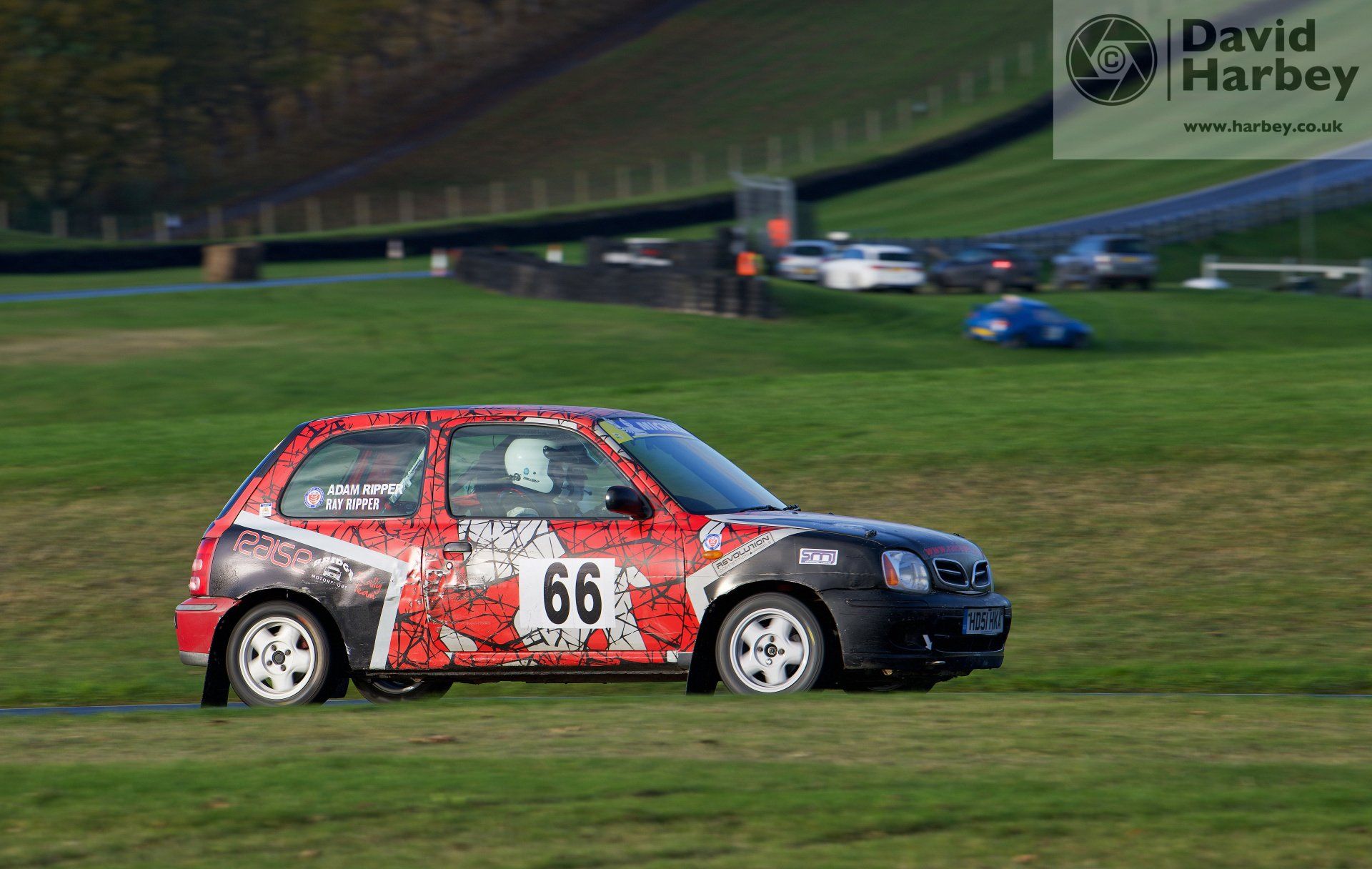 Nissan Micra with Adam and Ray Ripper