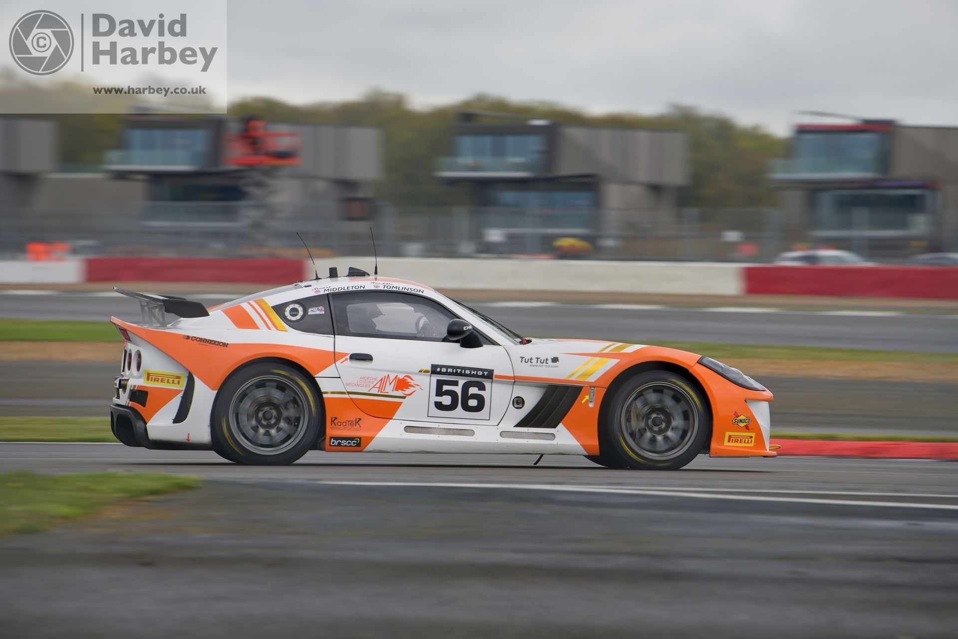 Photographing the British GT Silverstone 500