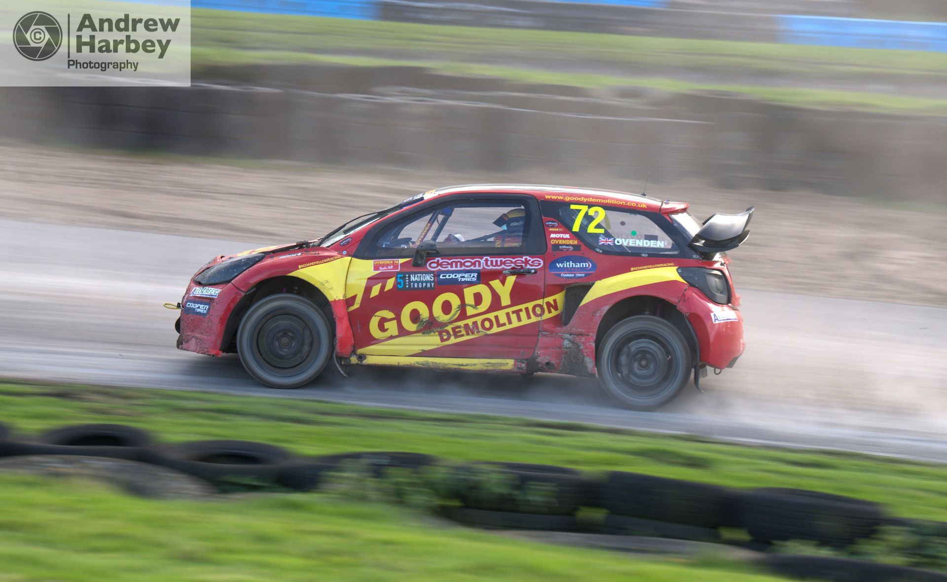 Photographing Rallycross at Lydden Hill