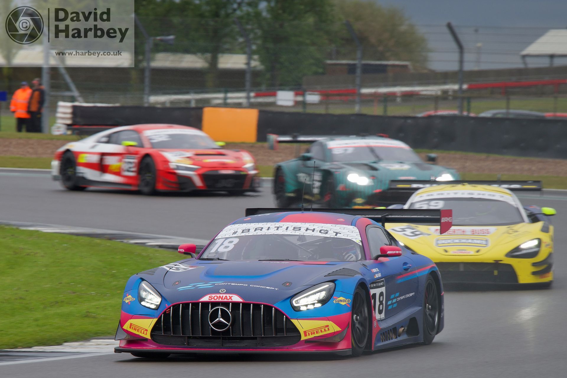 Photographing the British GT Silverstone 500