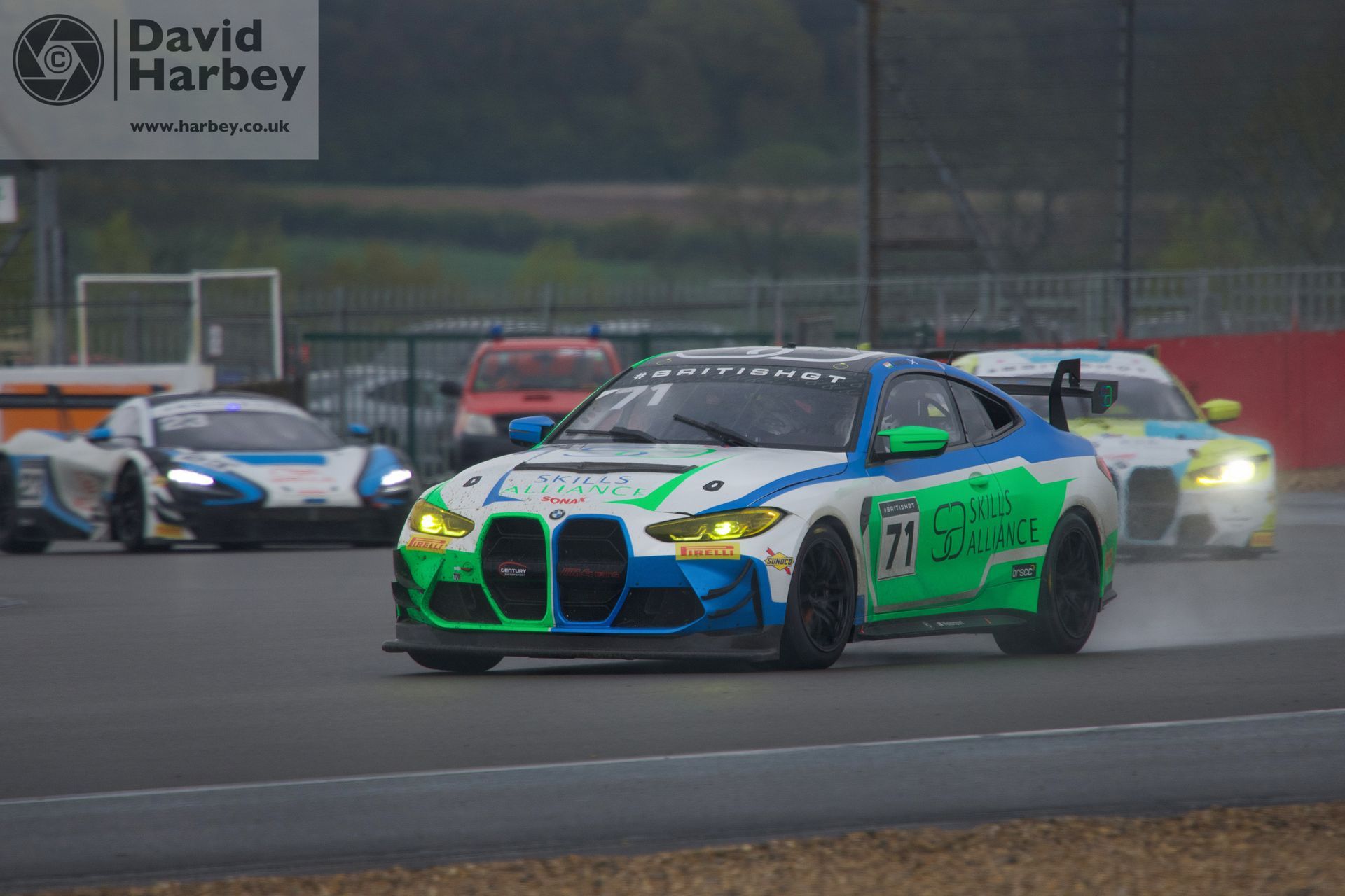 Photographing the British GT Silverstone 500