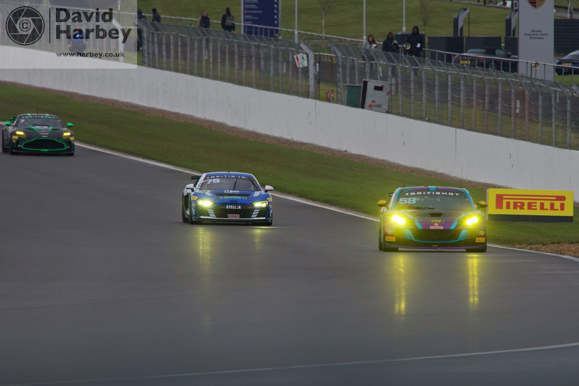 Photographing the British GT Silverstone 500