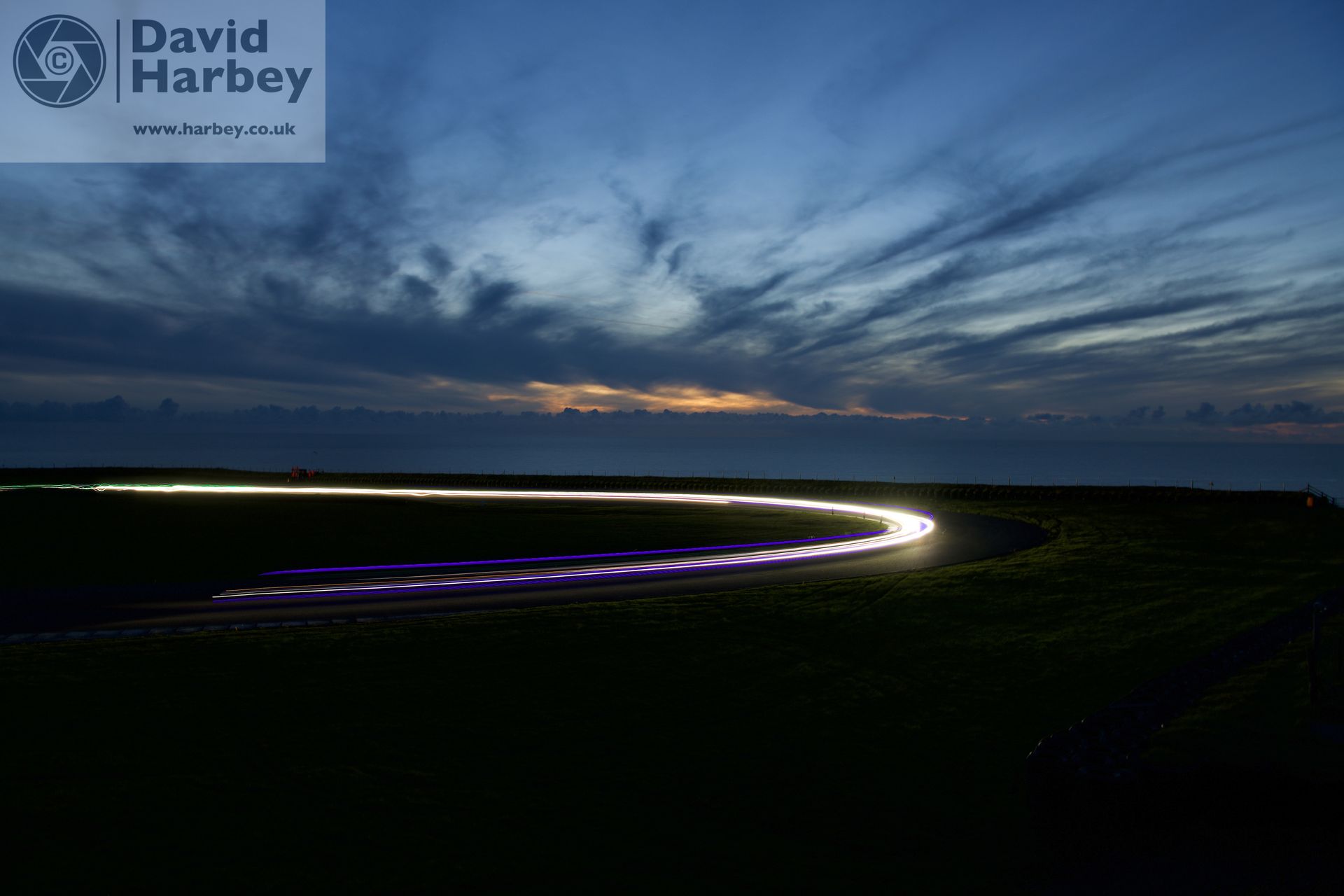 motorsport Light trails