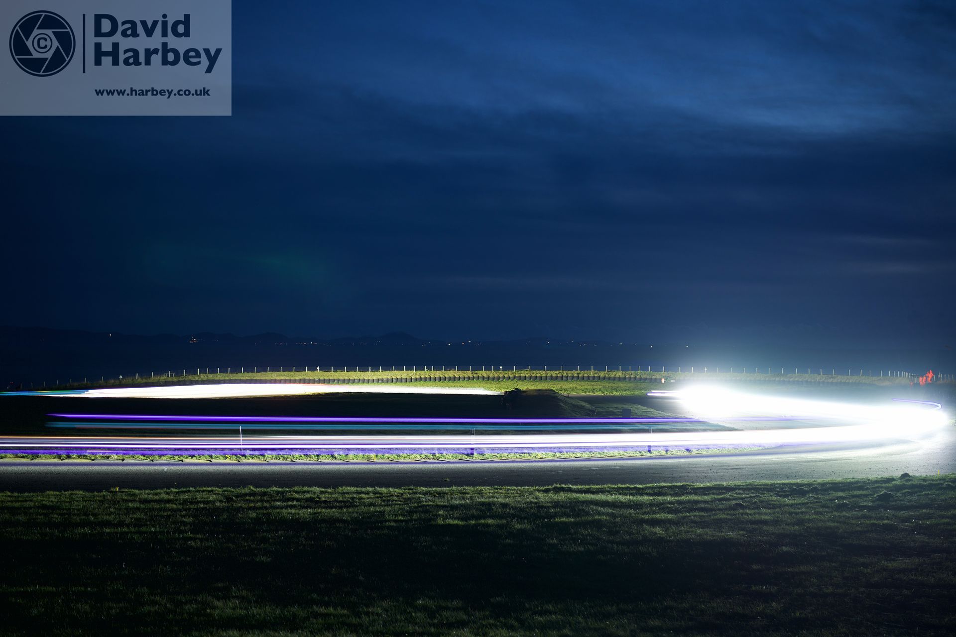 motorsport Light trails