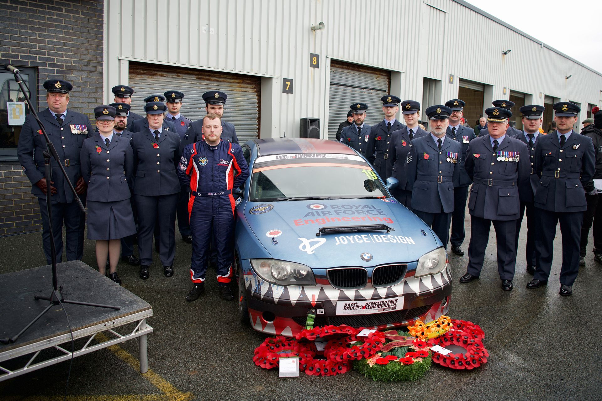 Race of Remembrance 2023 RAF ceremony