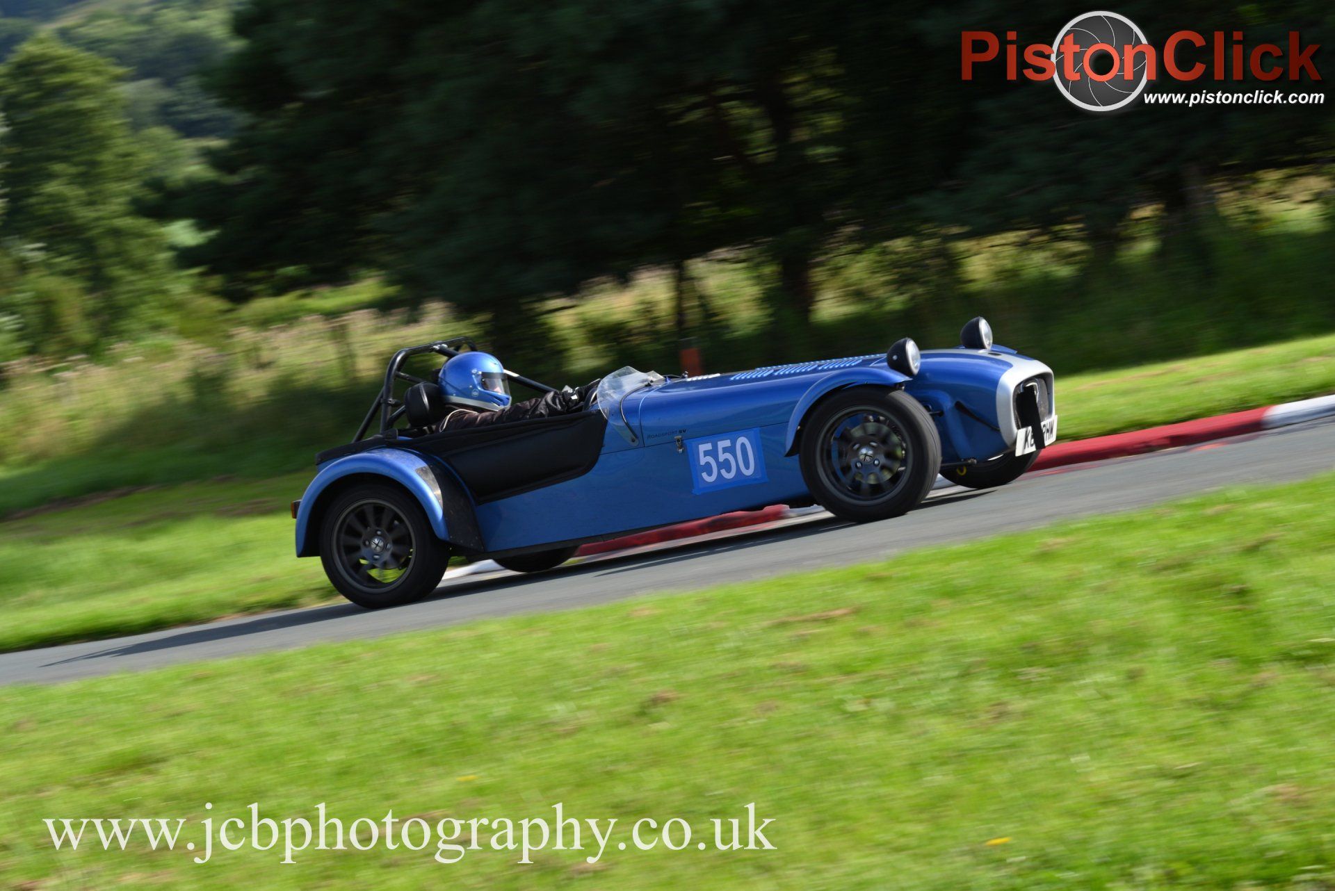 Lotus 7 car club hillclimb