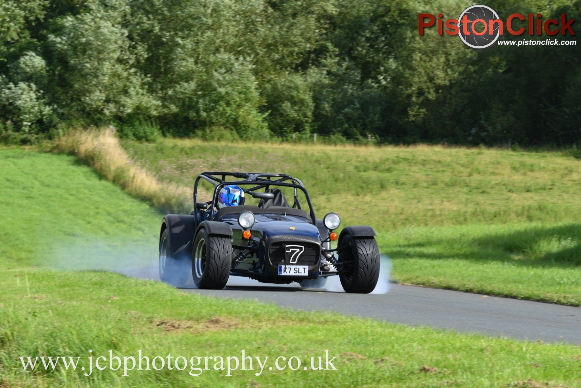 Lotus 7 car club hillclimb