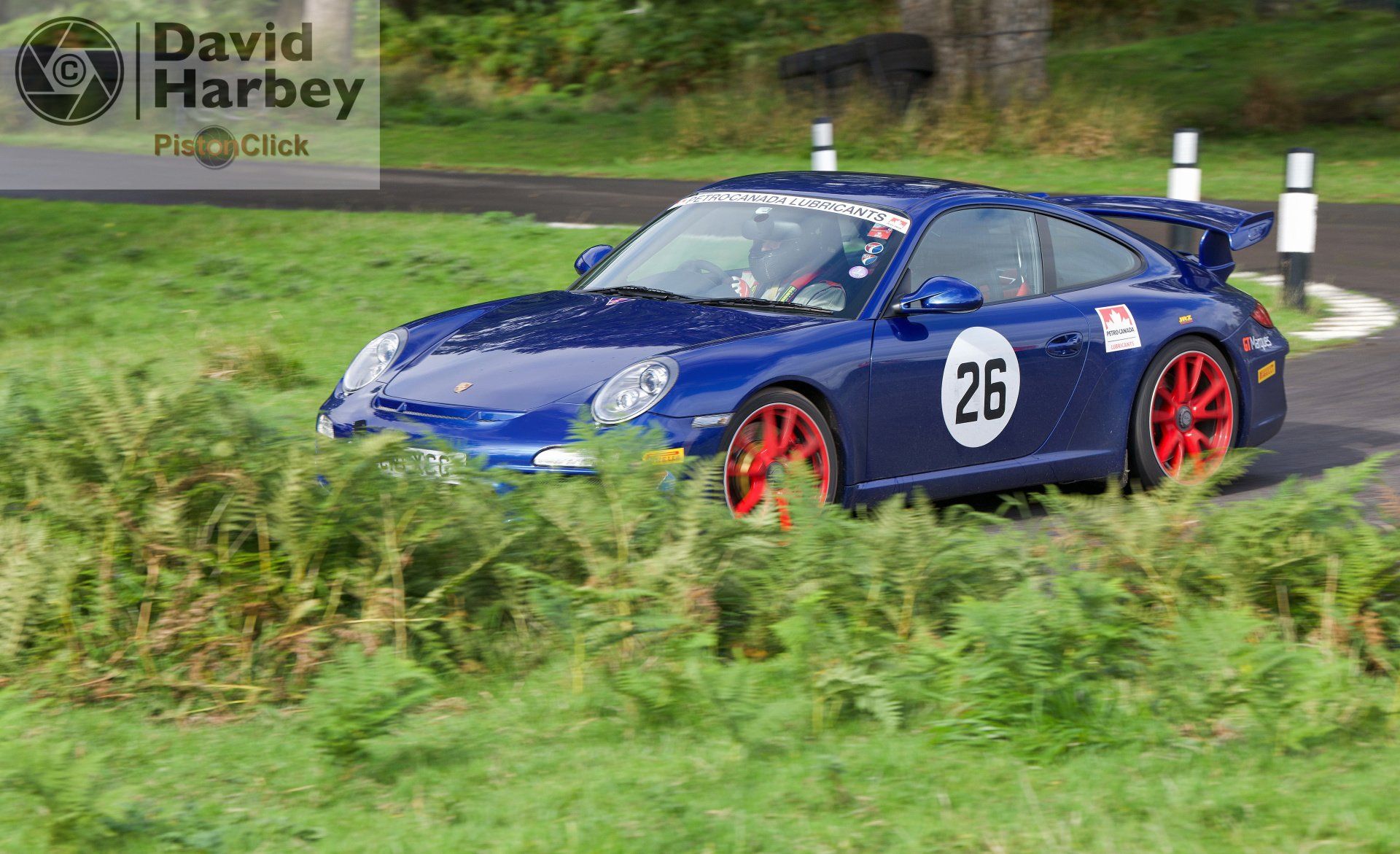Porsche 911 hillclimb