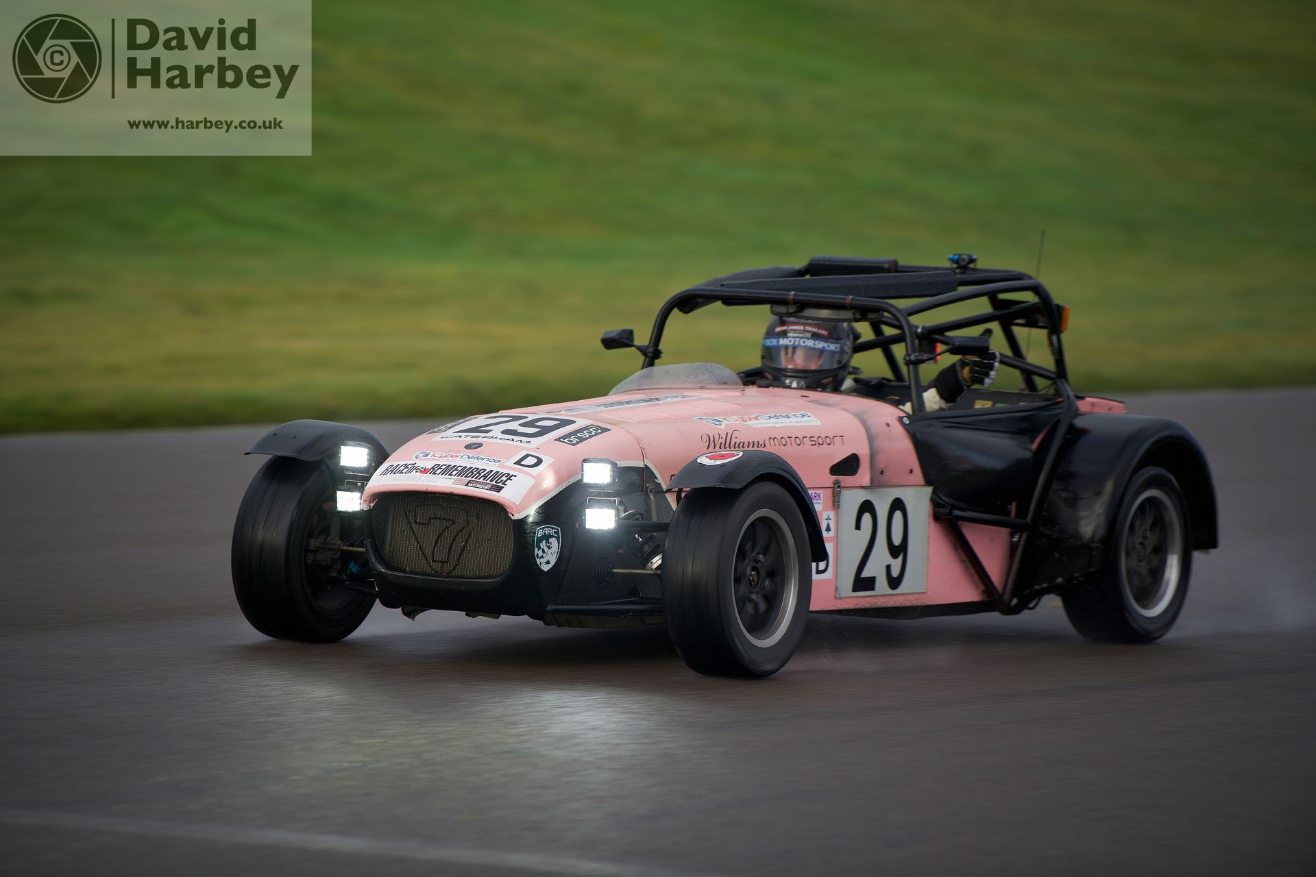 Race of Remembrance 2023 winners were Williams Racing in their Caterham Rrutuj Patki, Calum Lockie, Toby Ballard and Henry Williams
