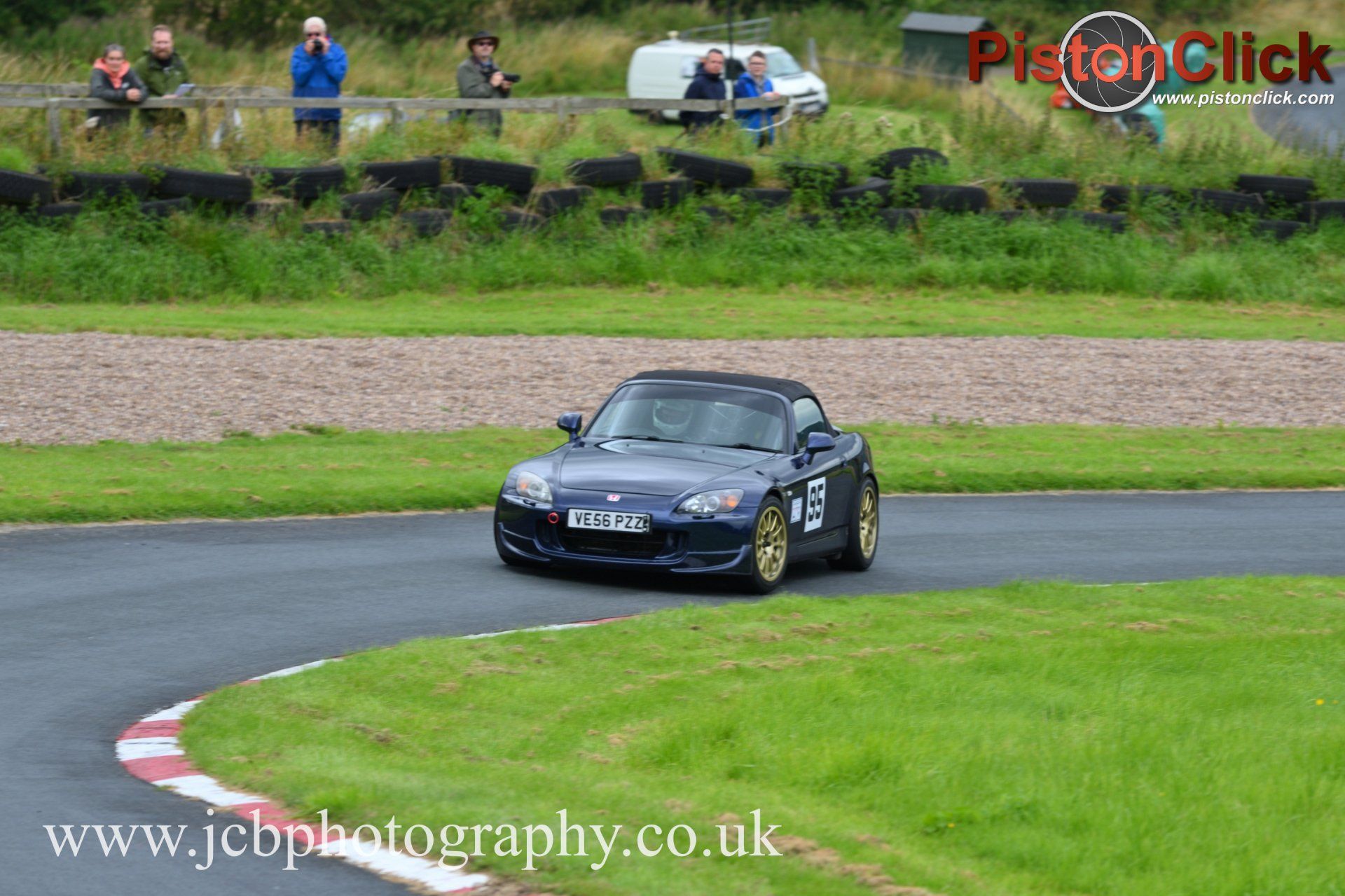 Adam Riley in his Honda S2000