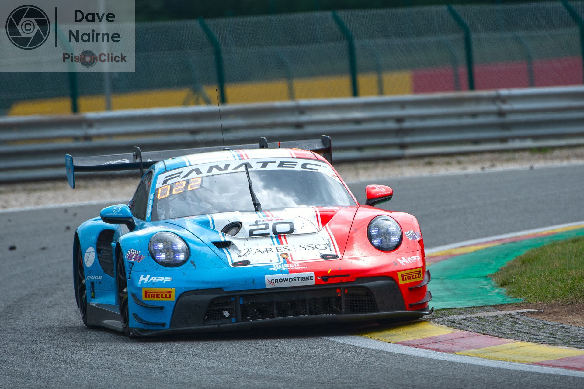 Taking photos at the Crowdstrike 24 Hours of Spa