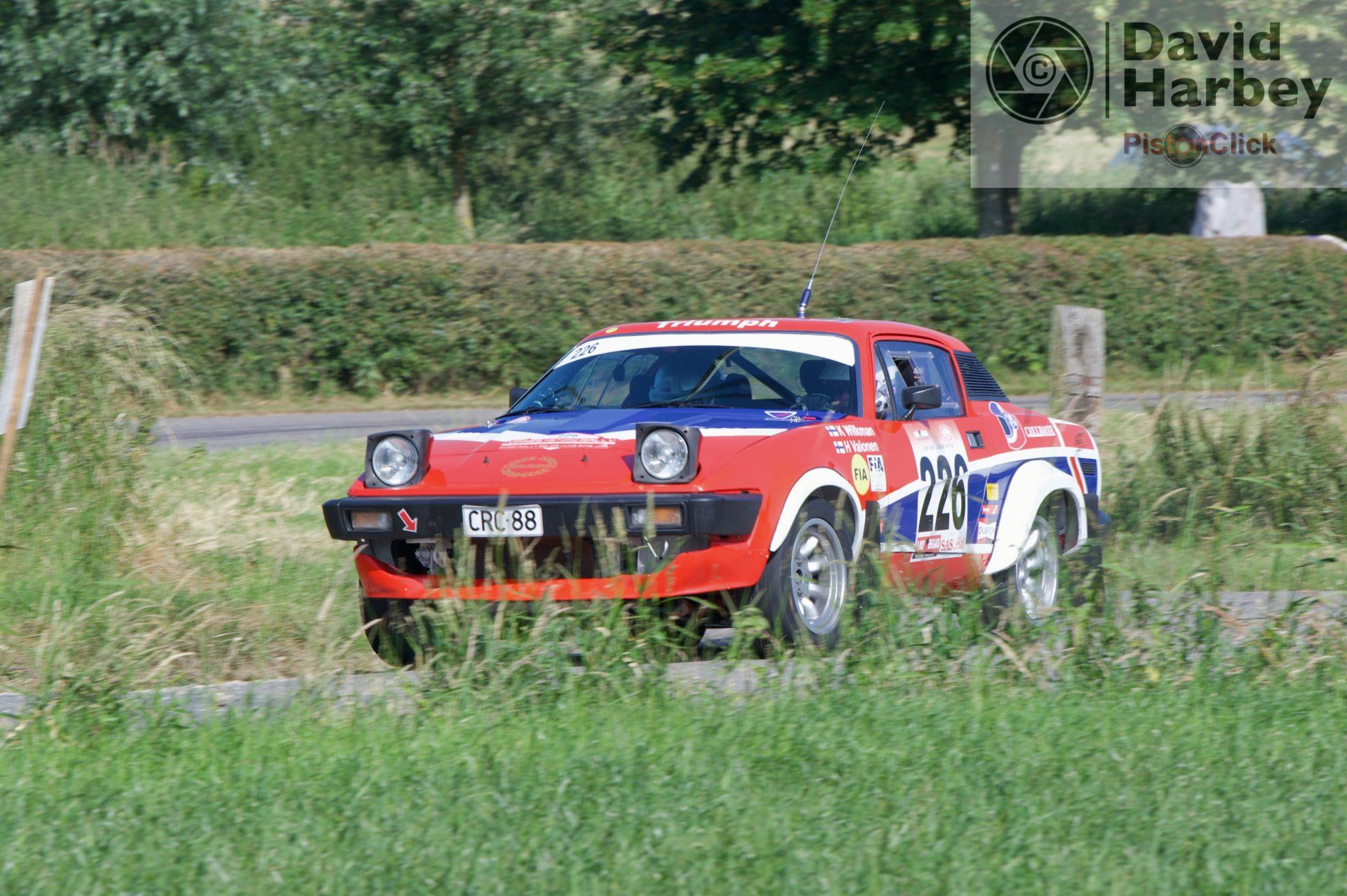 2019 Ypres Rally Triumph TR7