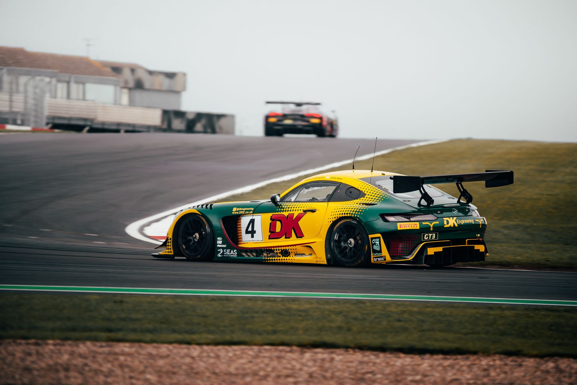 Photographing the GT Cup Test Day at Donington Park