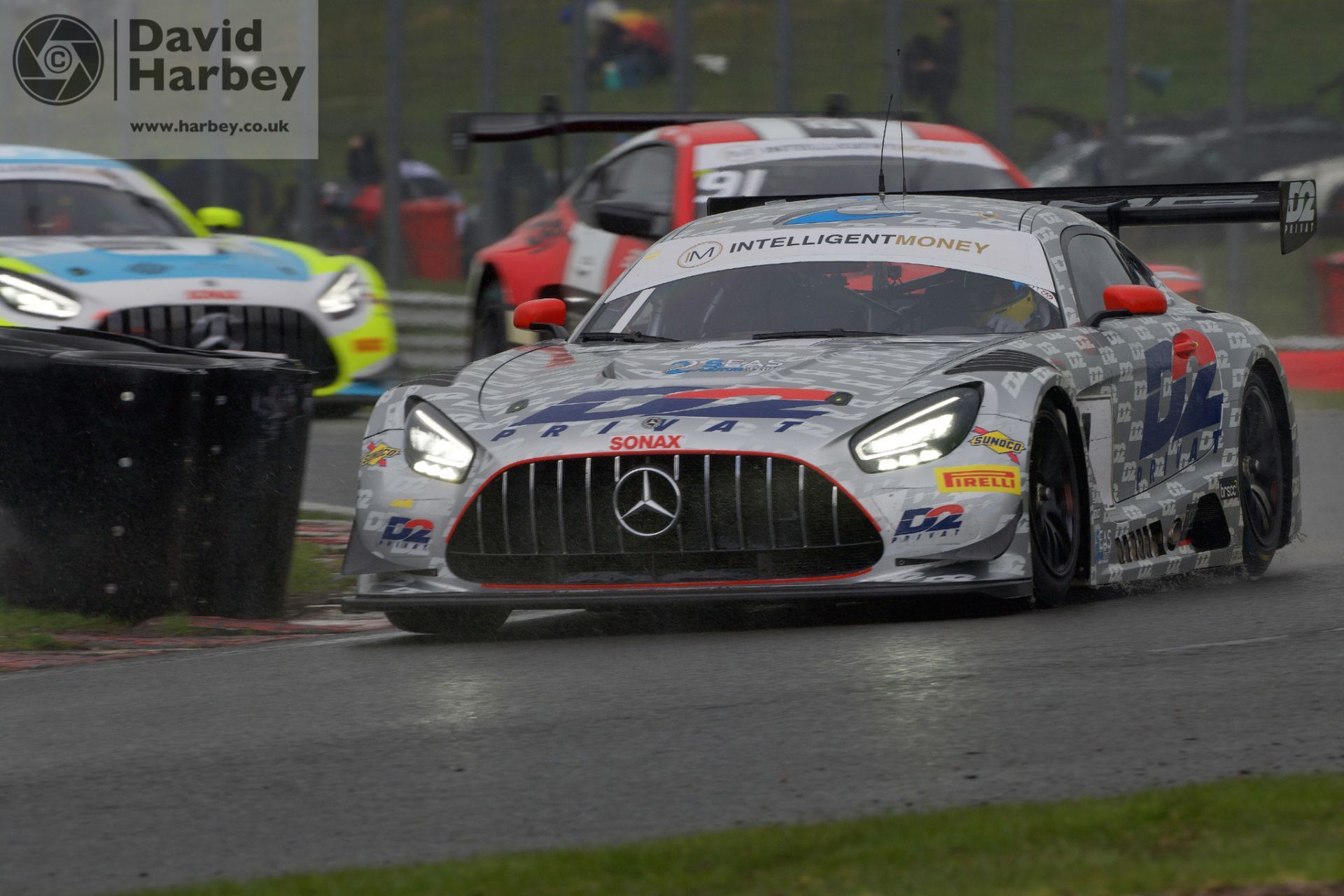 Photographing the British GT from Oulton Park