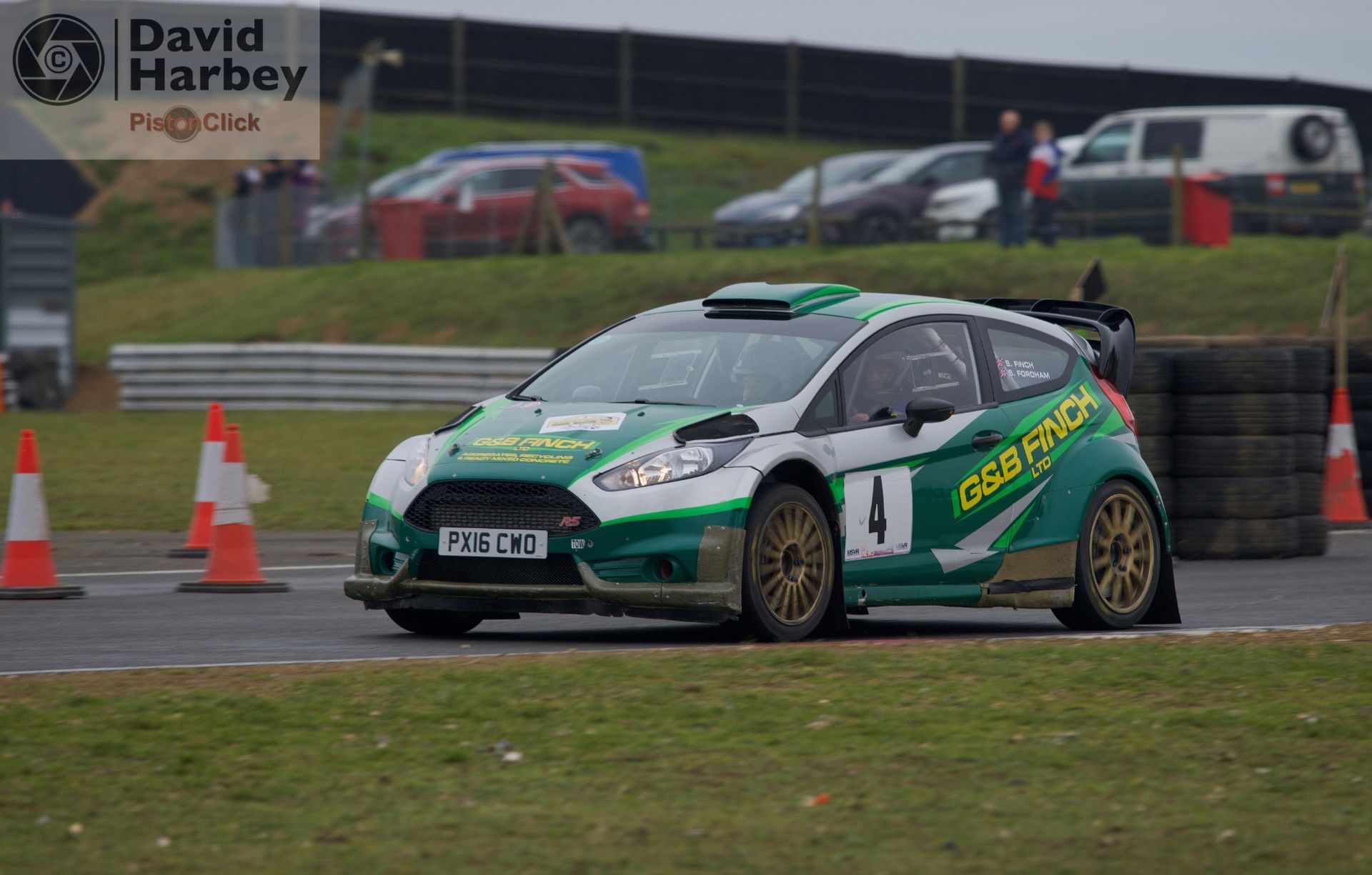 Photographing the Snetterton Stages Rally