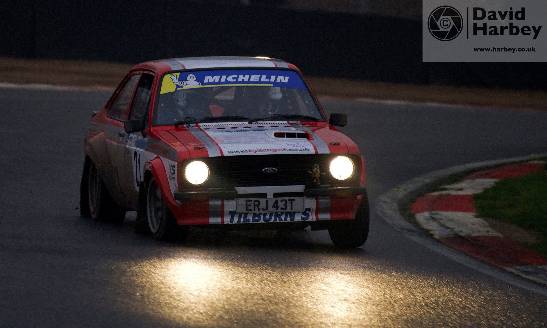 Rally night stages