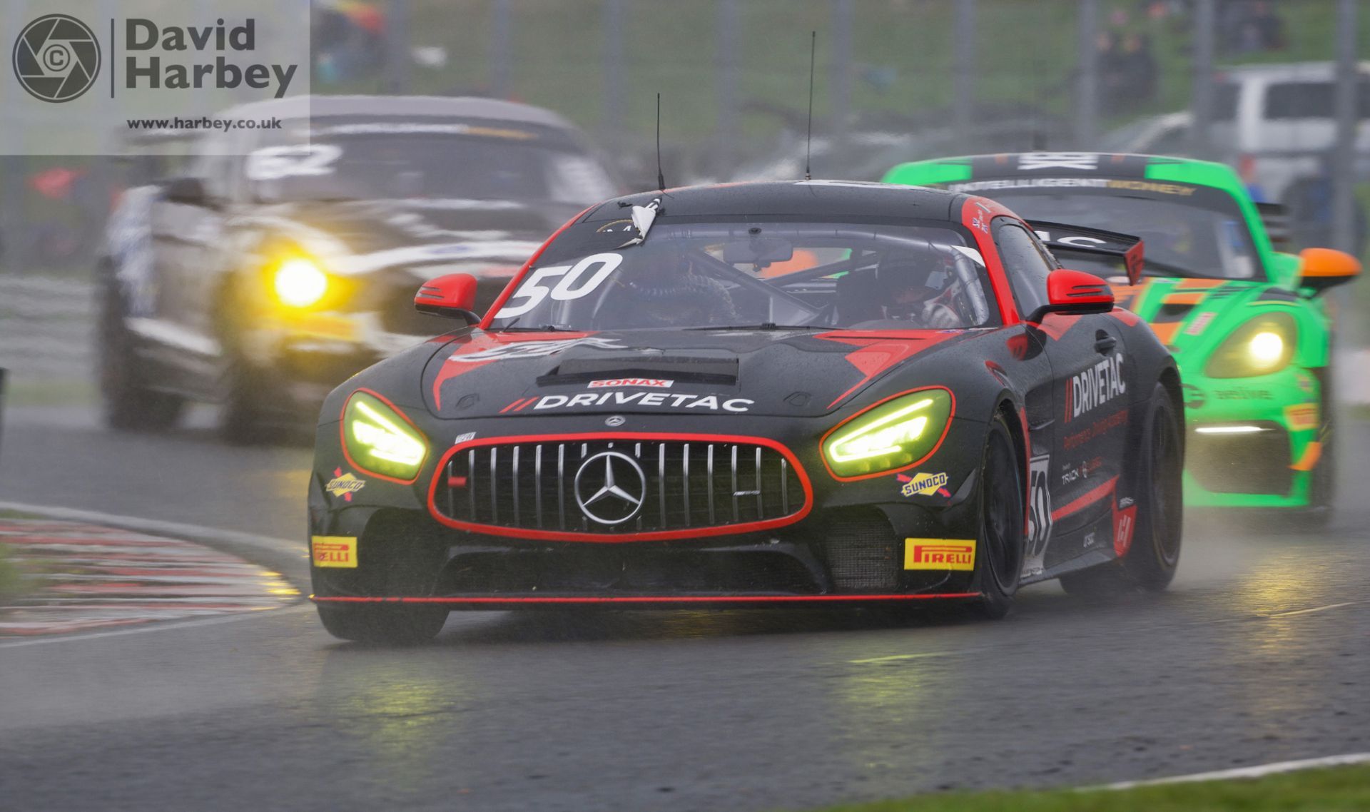 British GT in the rain