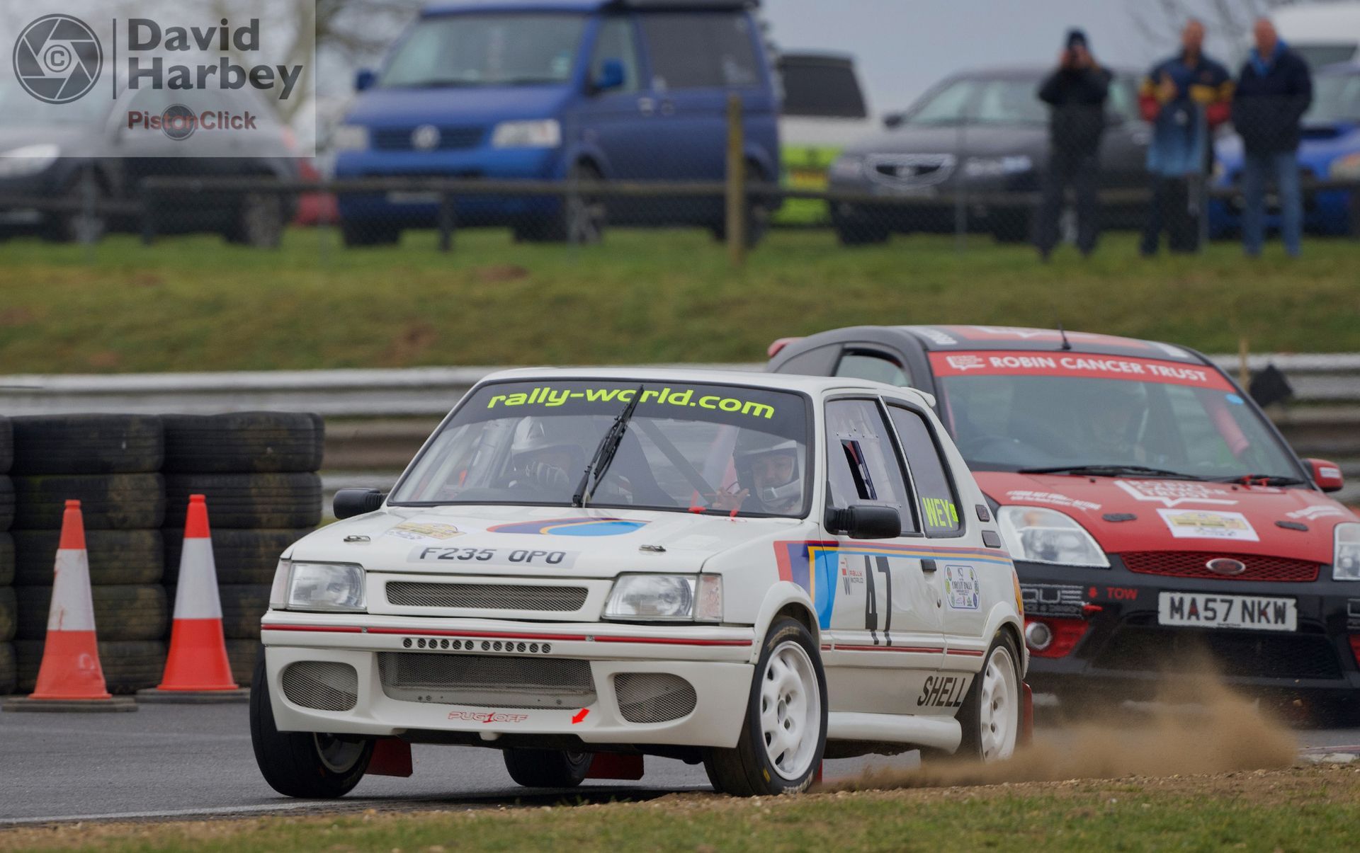 Photographing the Snetterton Stages Rally