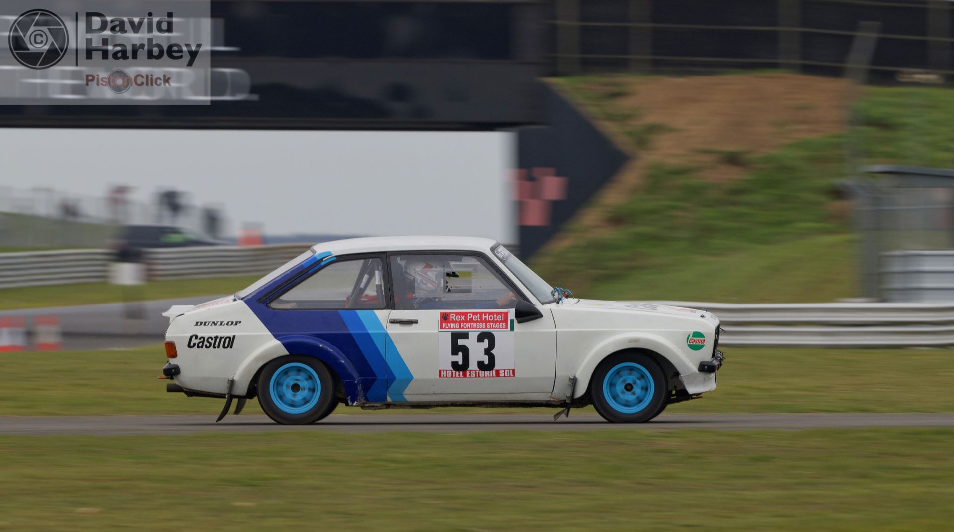 Photographing the Snetterton Stages Rally