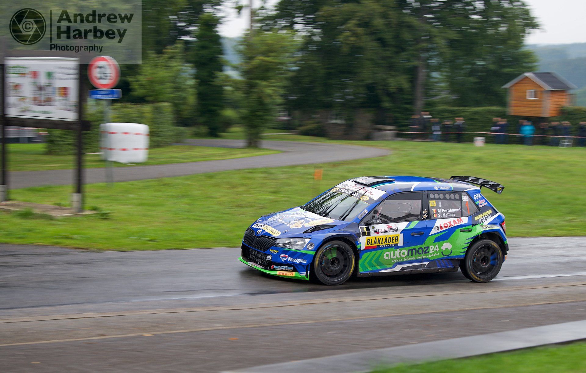 Photographing the East Belgian Rally