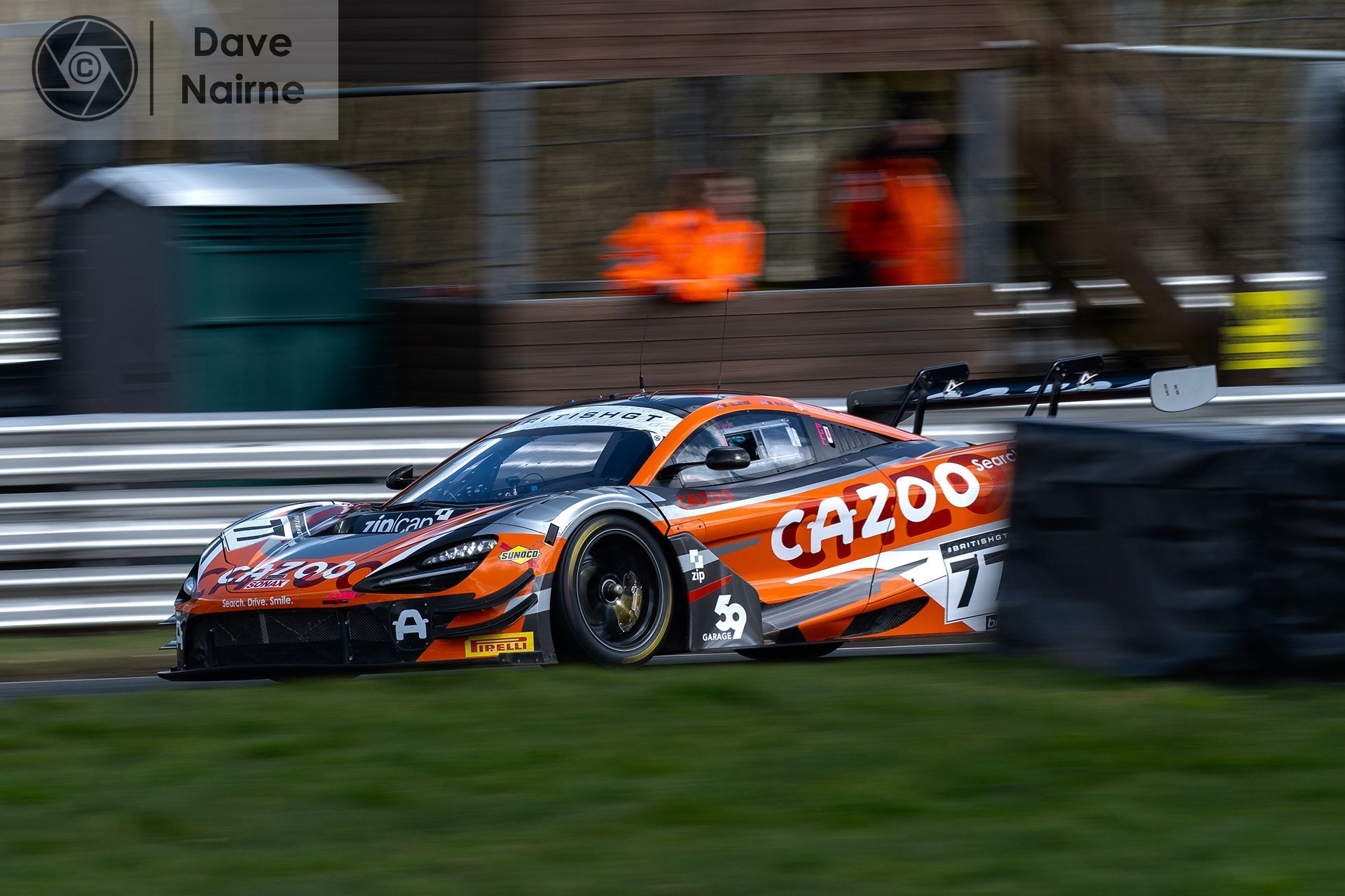 Photographing the British GT at Oulton Park Brittens and Hill Top