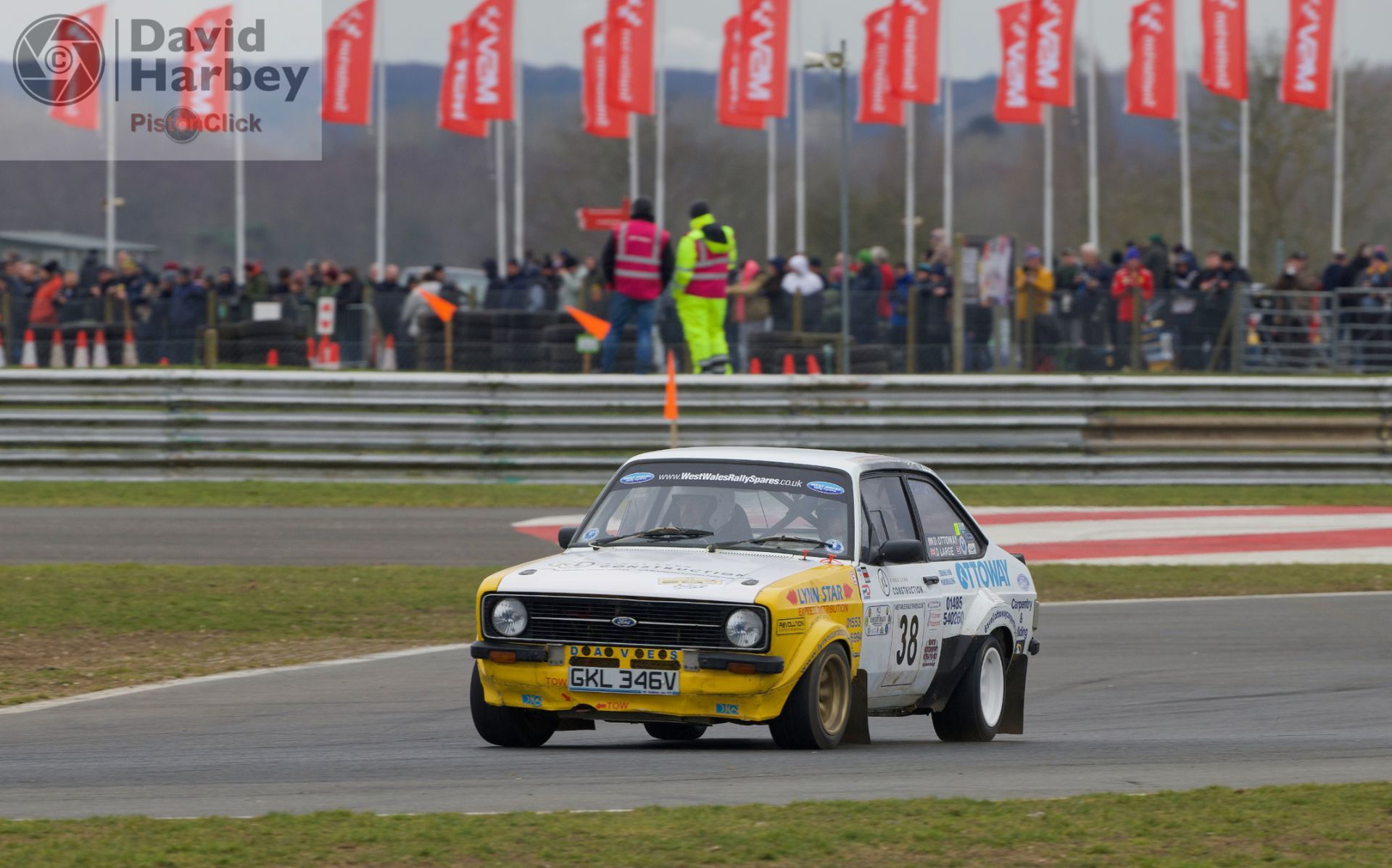 Photographing the Snetterton Stages Rally