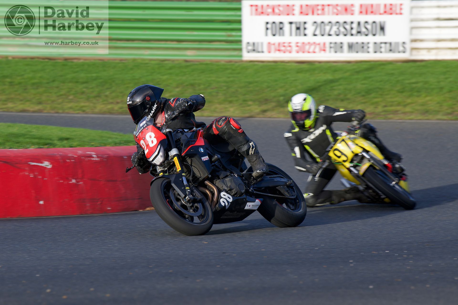 Motorbikes at the Plum Pudding races 2023