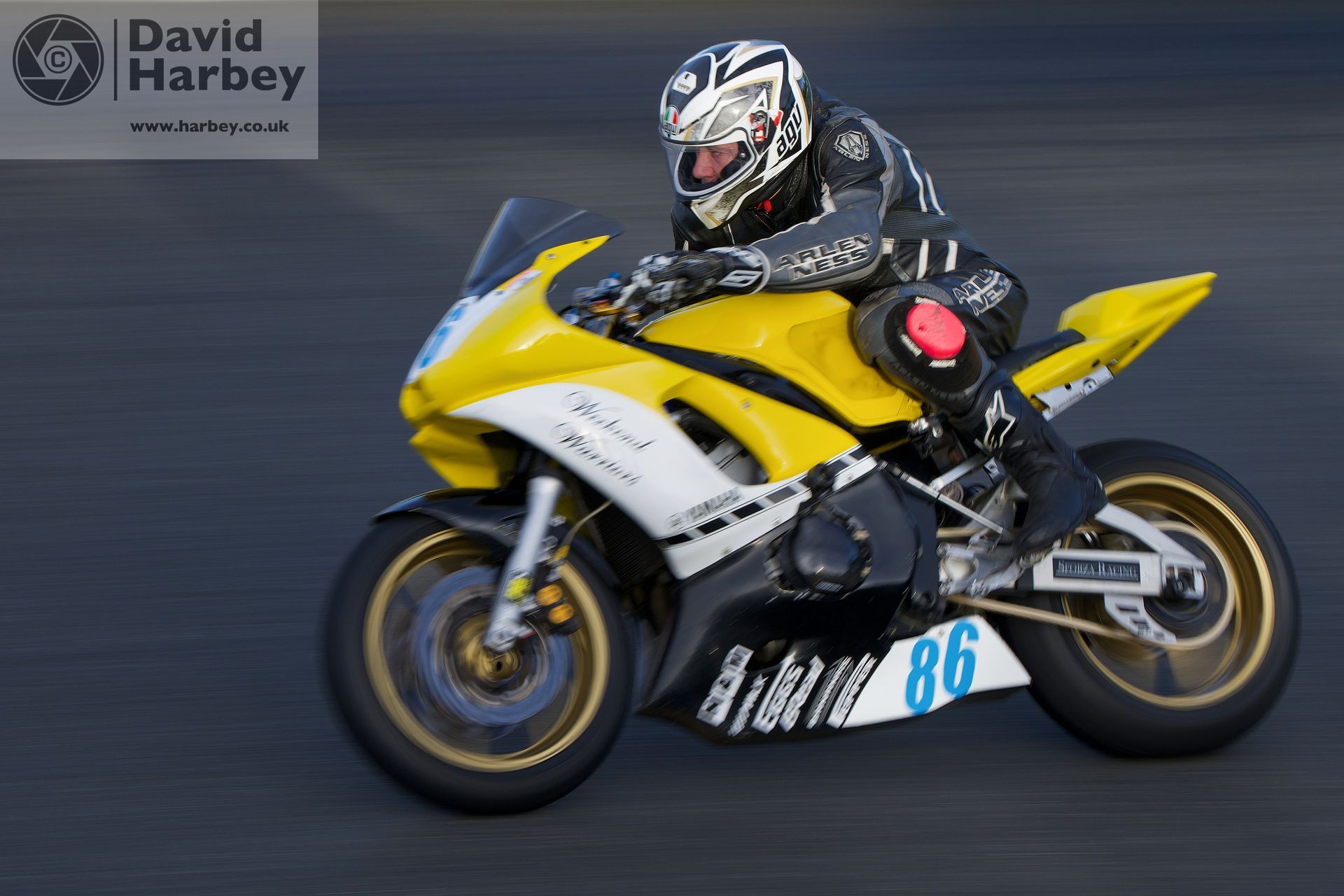 Motorbikes at the Plum Pudding races 2023