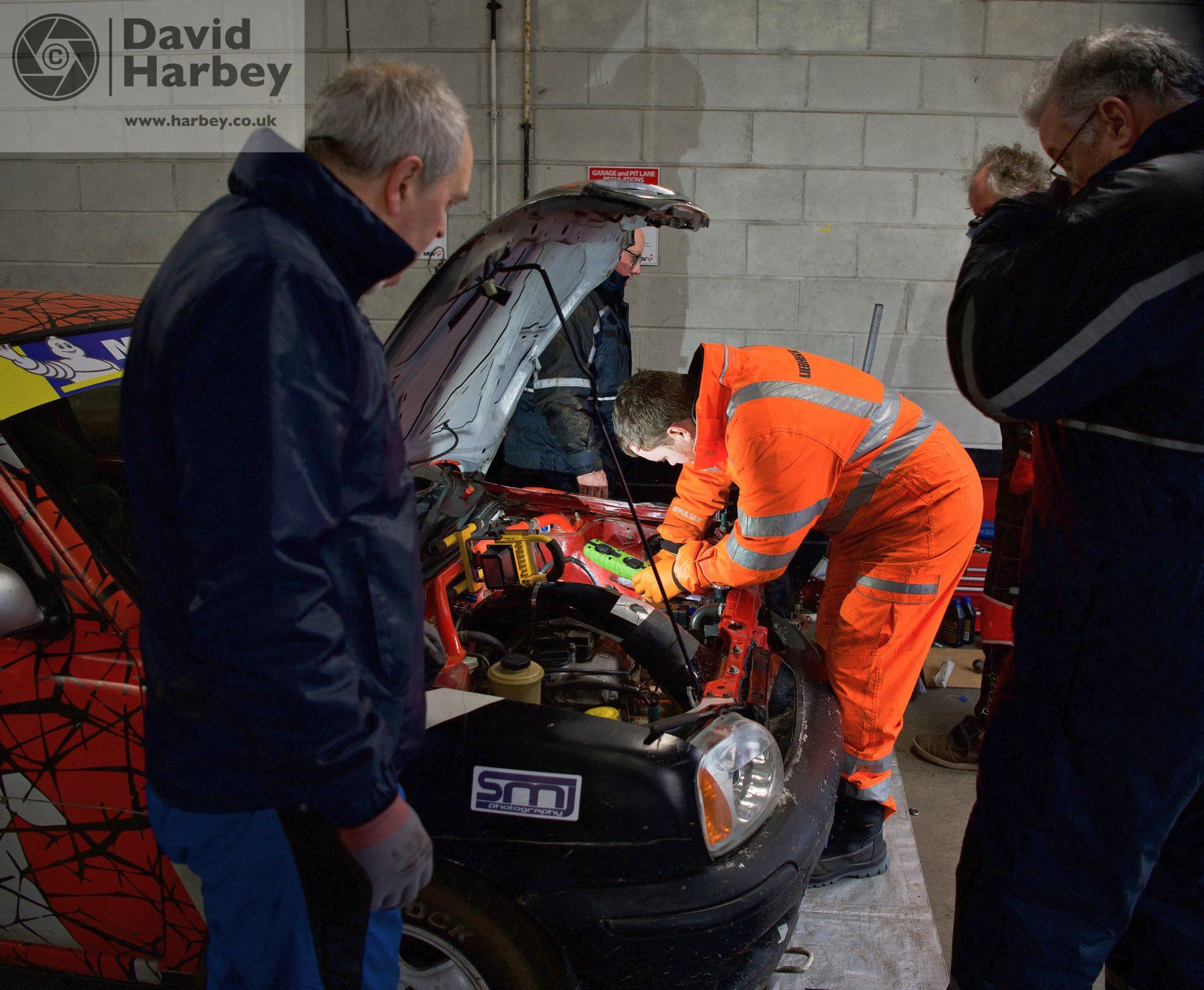 Rallying Snetterton Stages