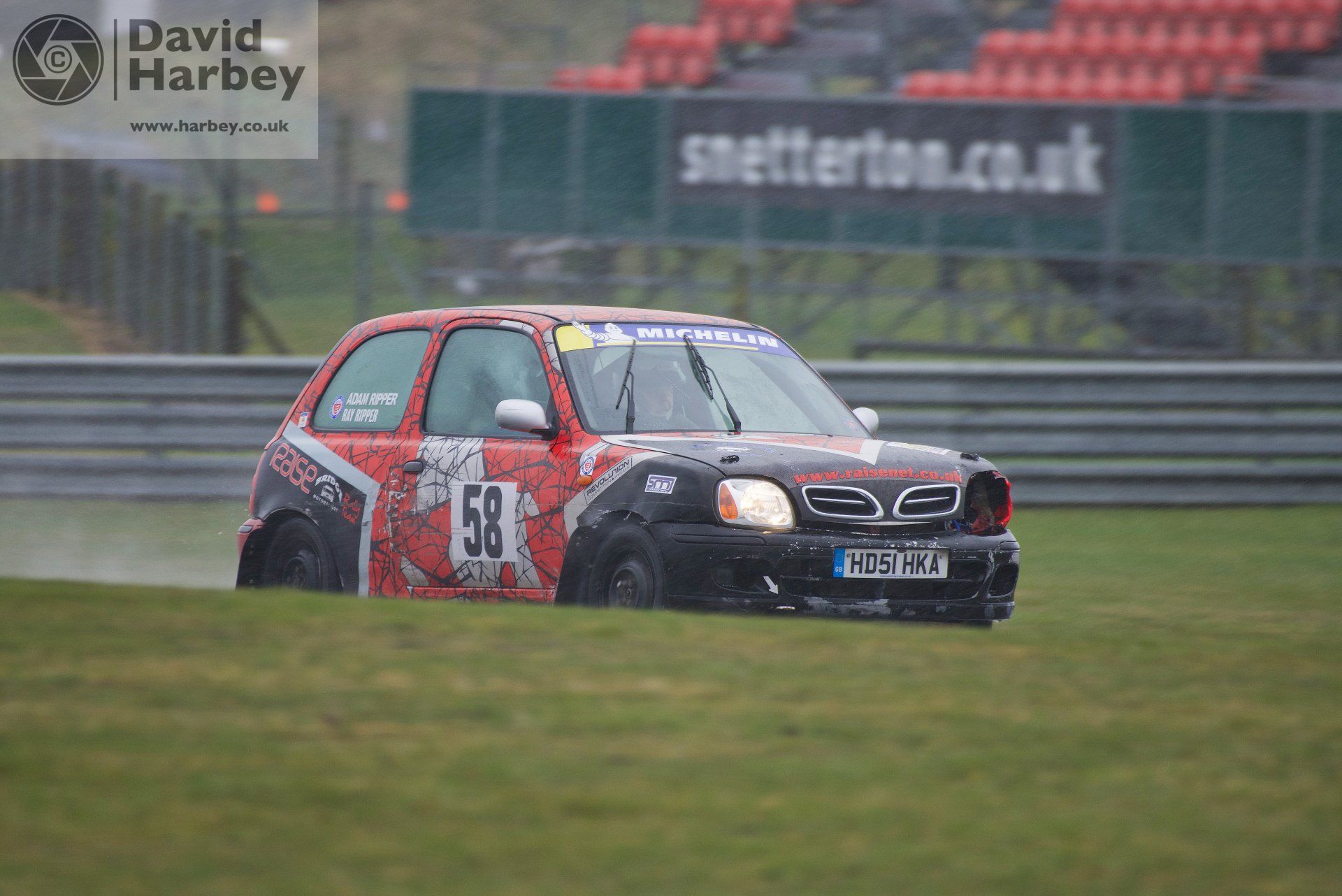 Rallying Snetterton Stages