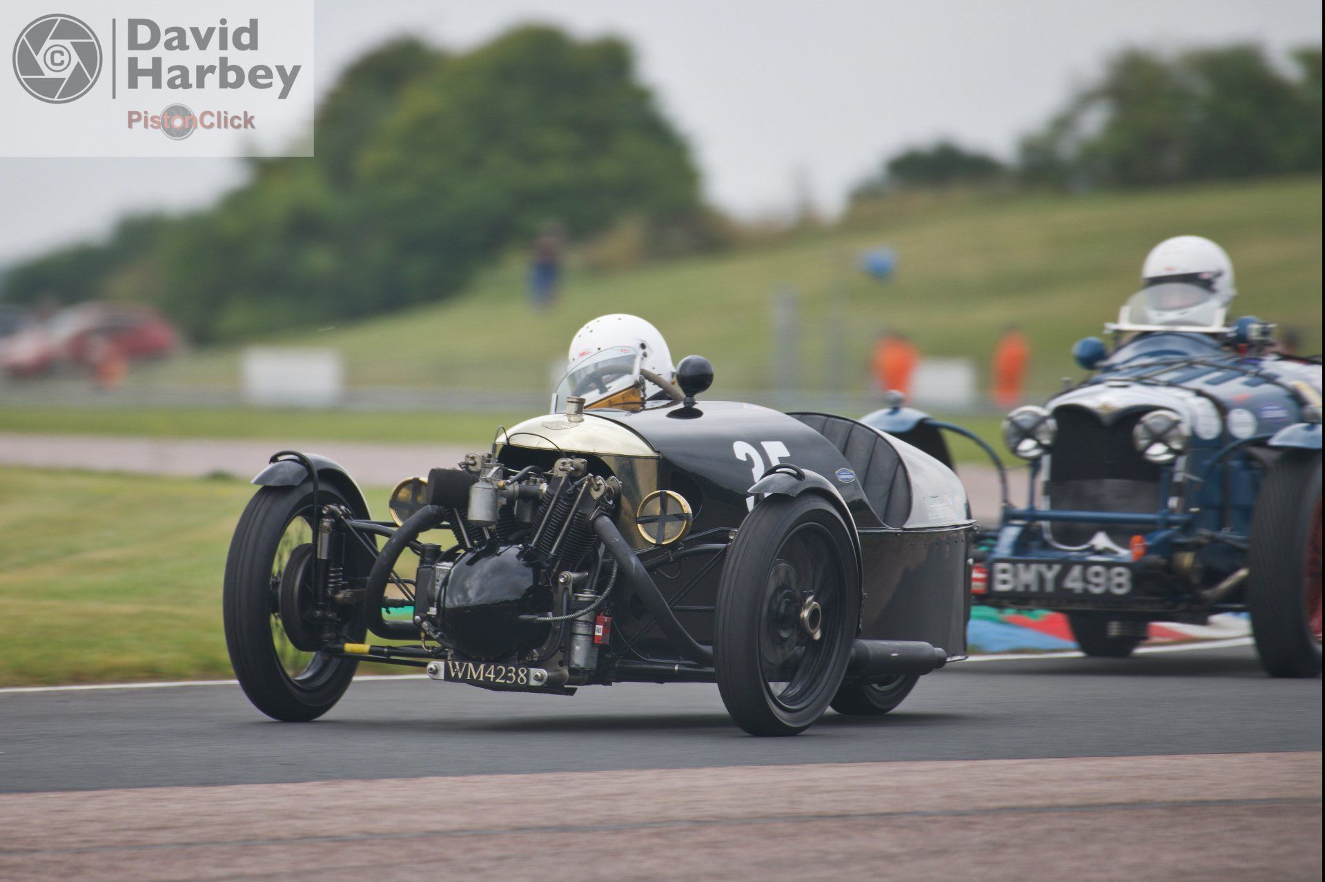 Morgan Thruxton Historic race cars