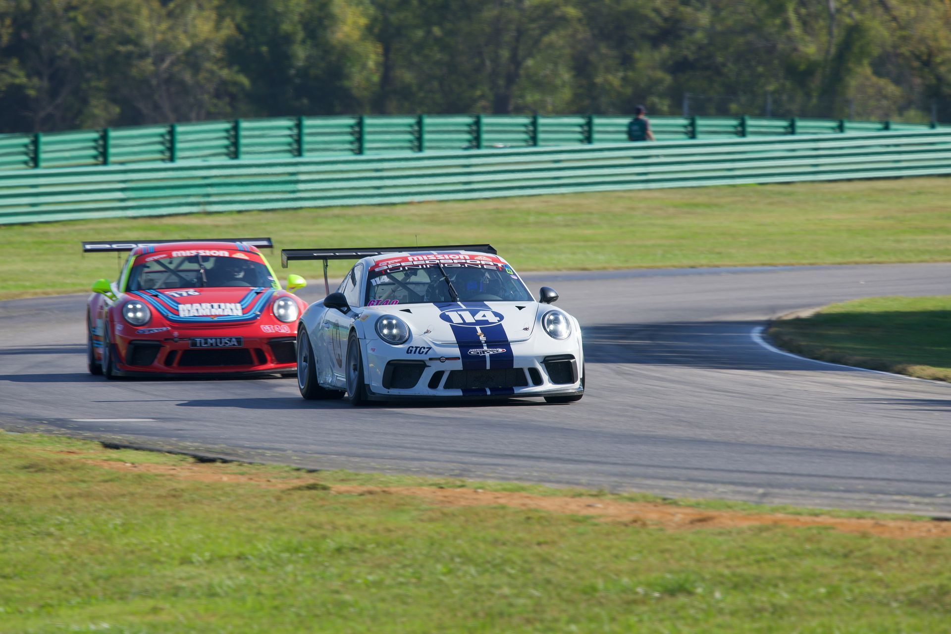 Photographing the racing at Virginia International Raceway