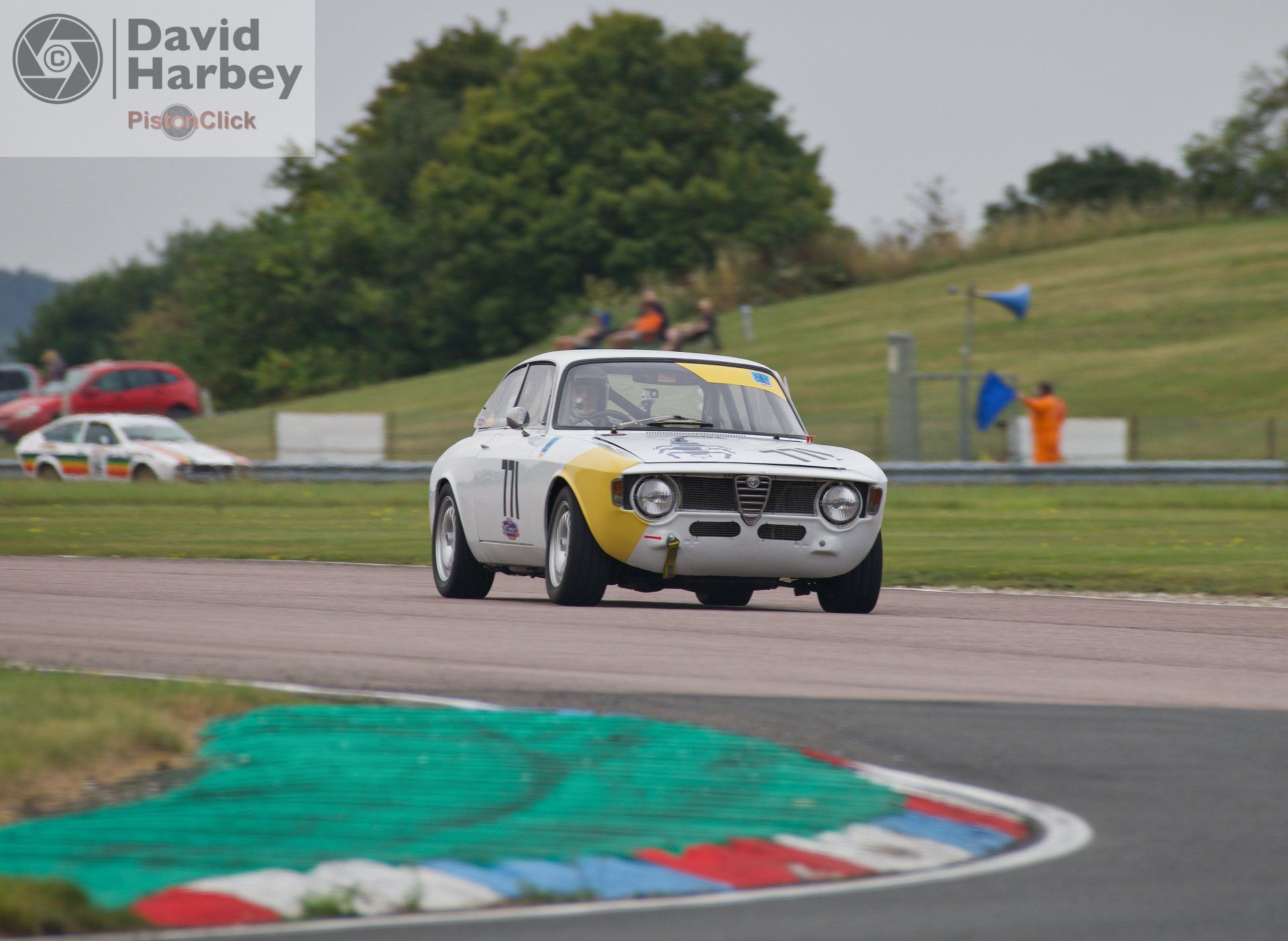 Alfa Thruxton Historic race cars