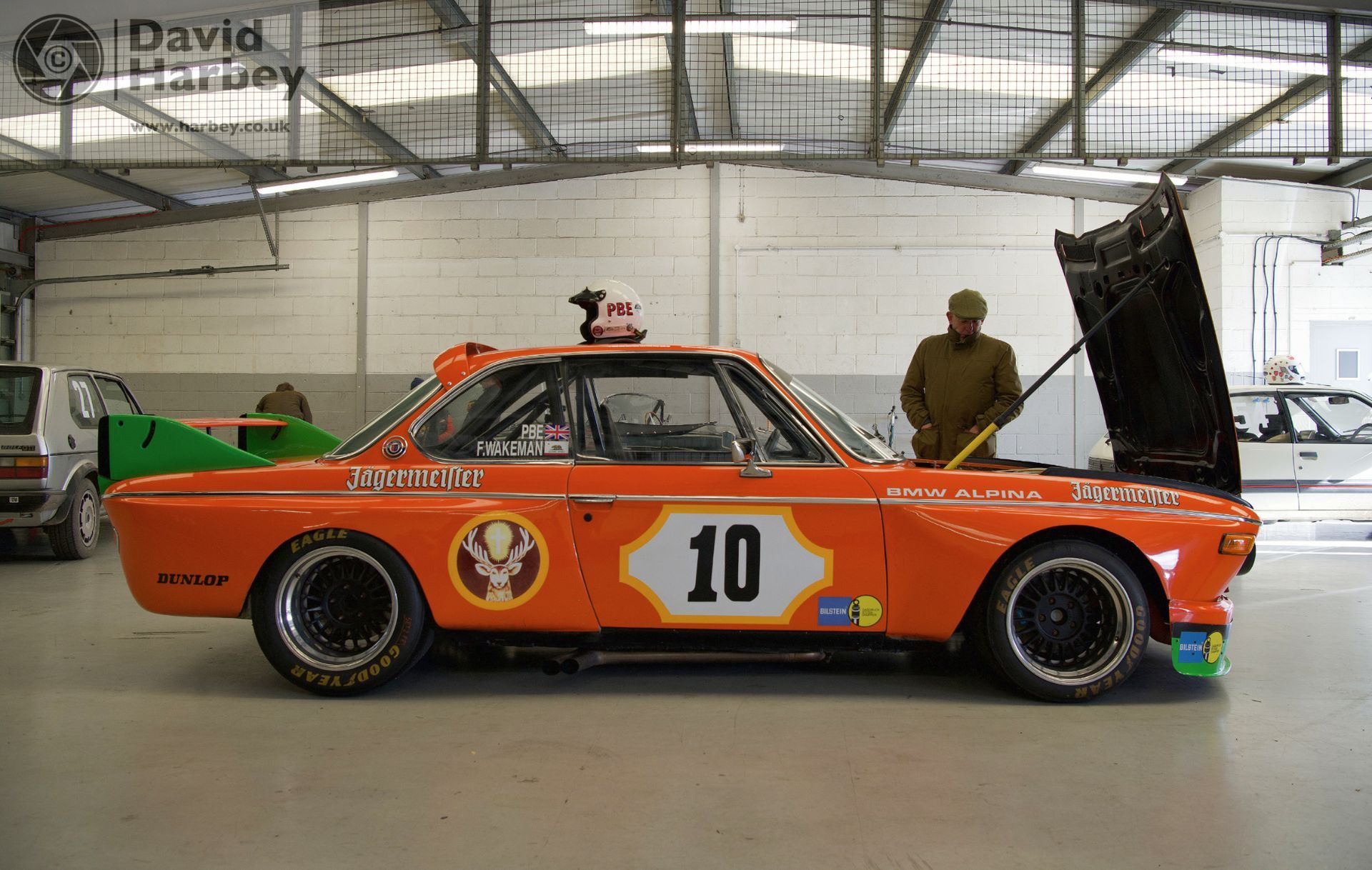 photographing the 2023 VSCC Pomeroy Trophy at silverstone