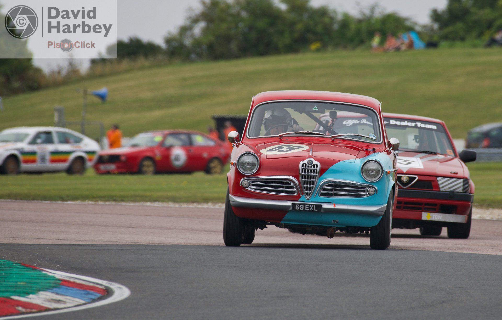 Thruxton Historic race cars